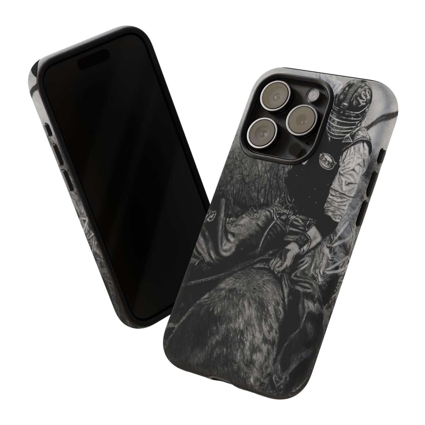 Gettin Frosty. Bull Rider Tough Cases: Durable Phone Case