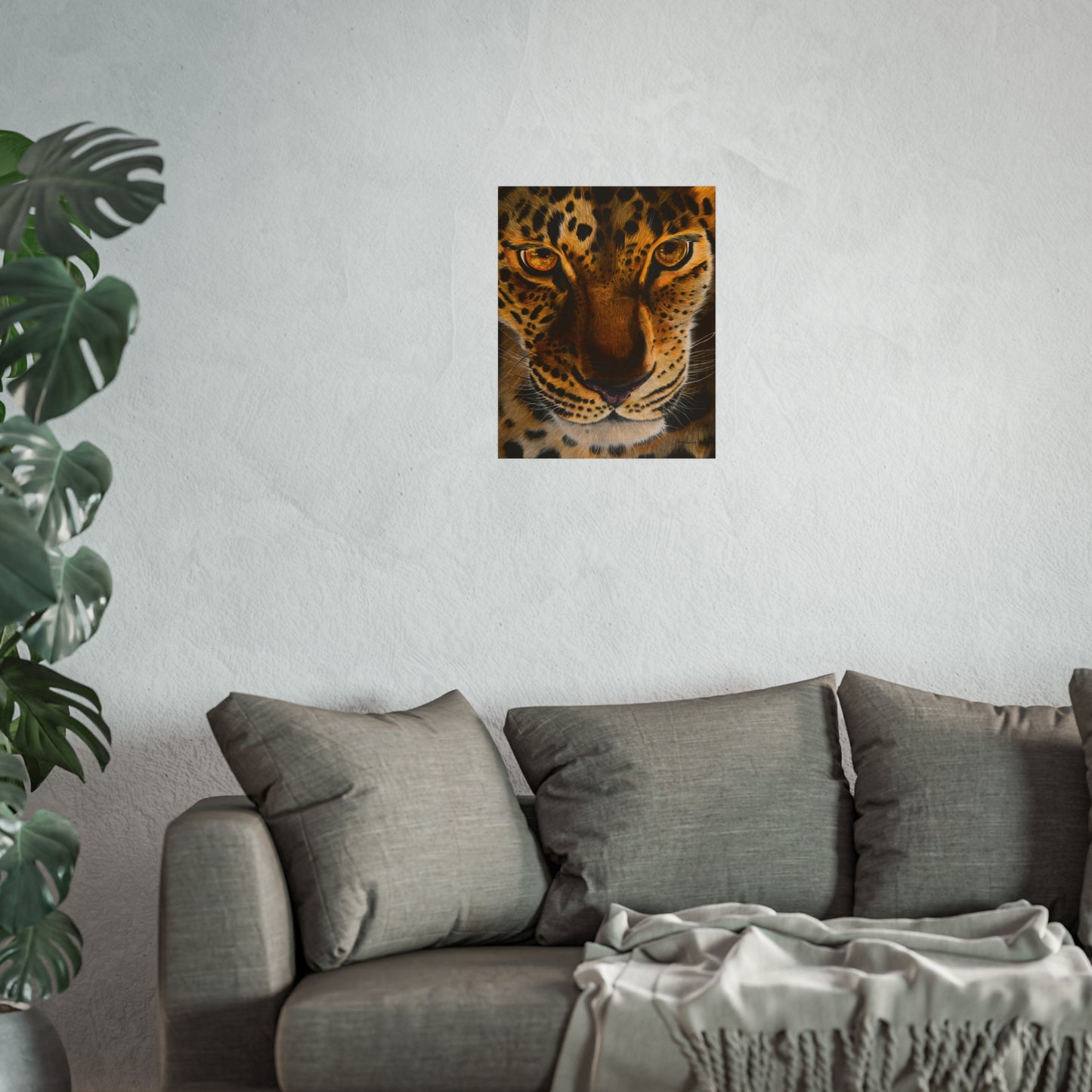 Windows to the Soul,  Fine Art Leopard Print