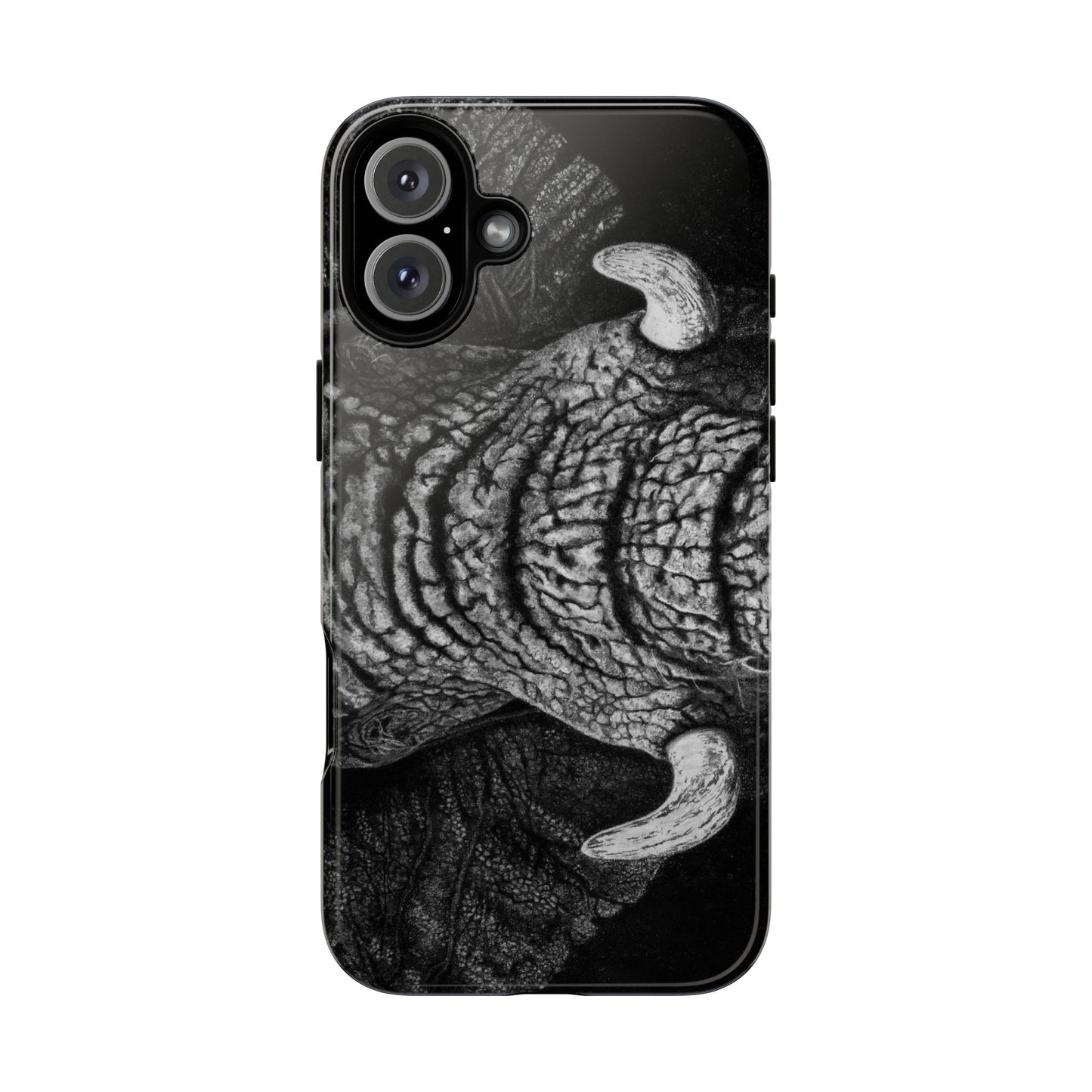 Ebony and Ivory, Elephant Phone Case, Tough Cases