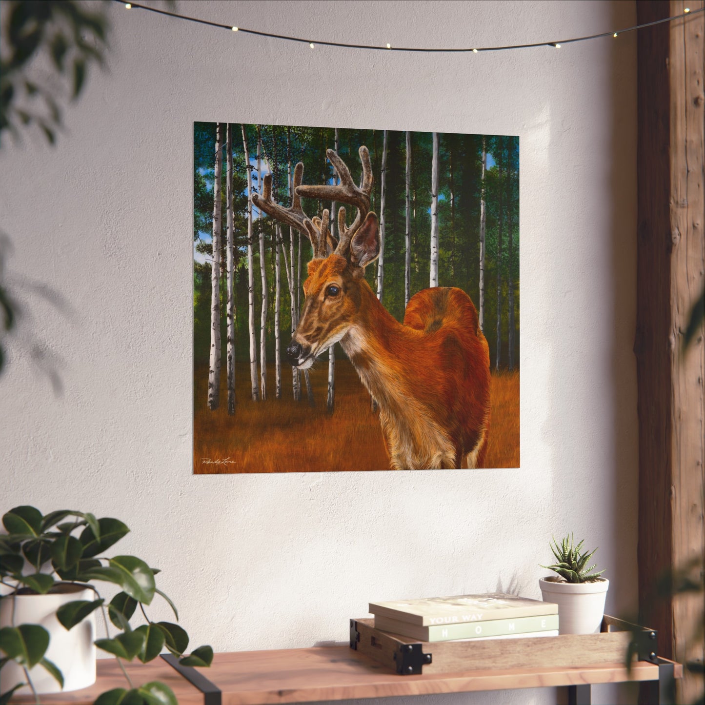 Velvet Crush,  Deer Fine Art Print