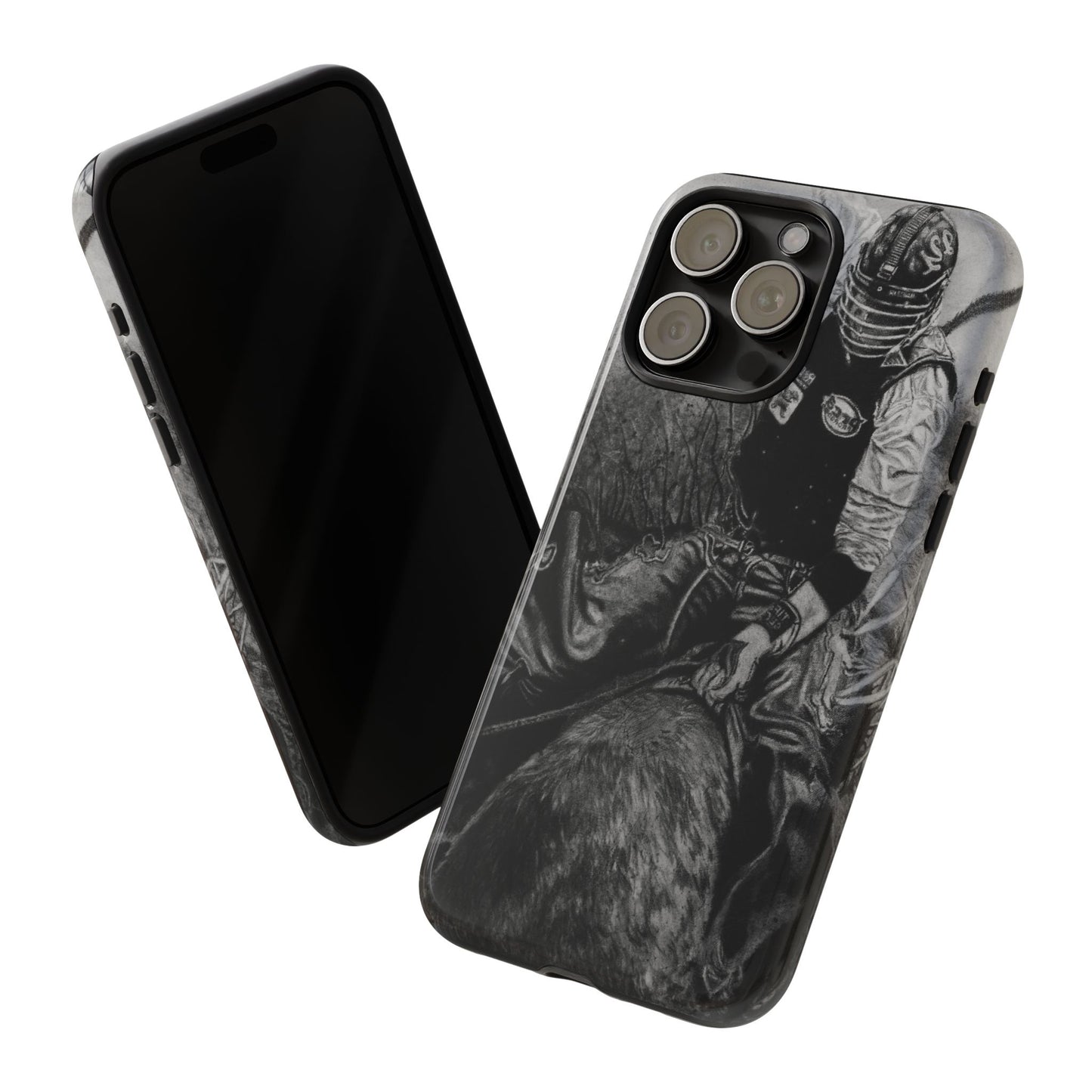 Gettin Frosty. Bull Rider Tough Cases: Durable Phone Case