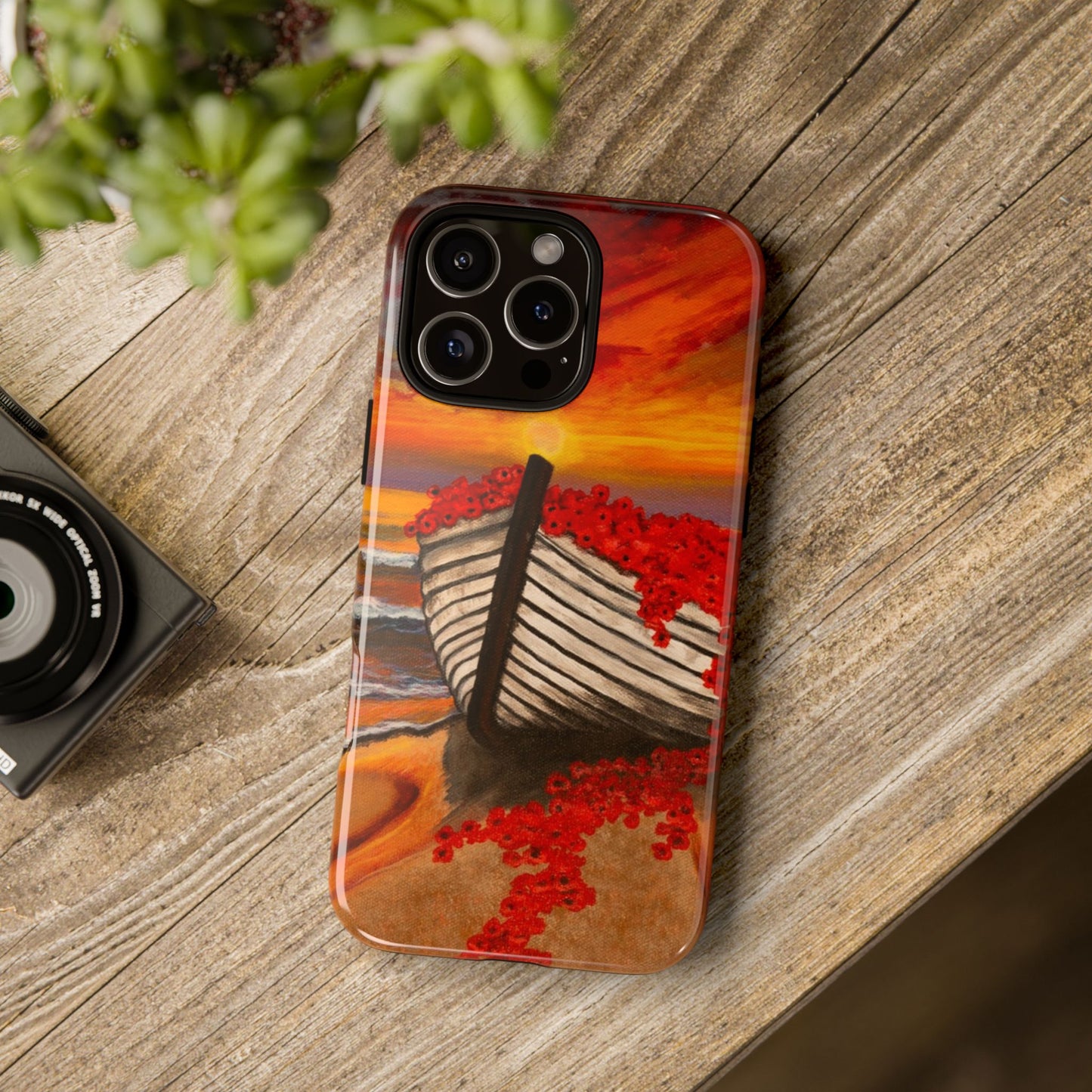 Grace Garden, Phone Case with Boat Design, Tough Cases