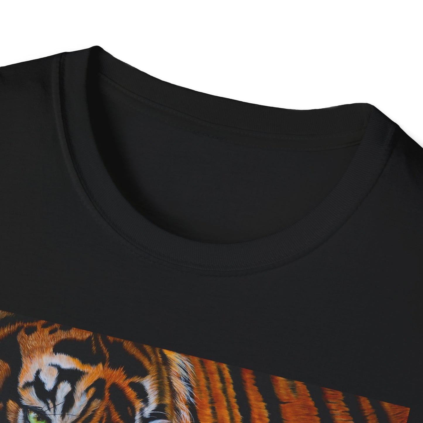 Tiger Stripe, Tiger Graphic T-Shirt, Unisex Softstyle Tee