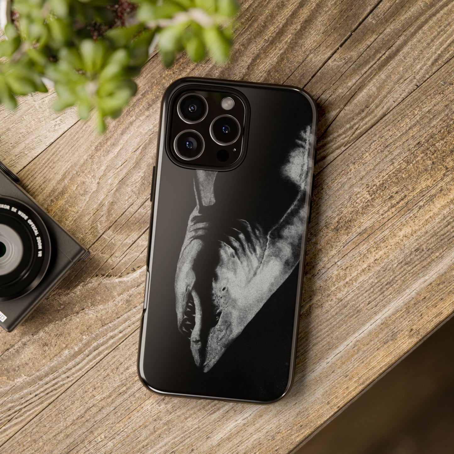 Below, Shark Phone Case