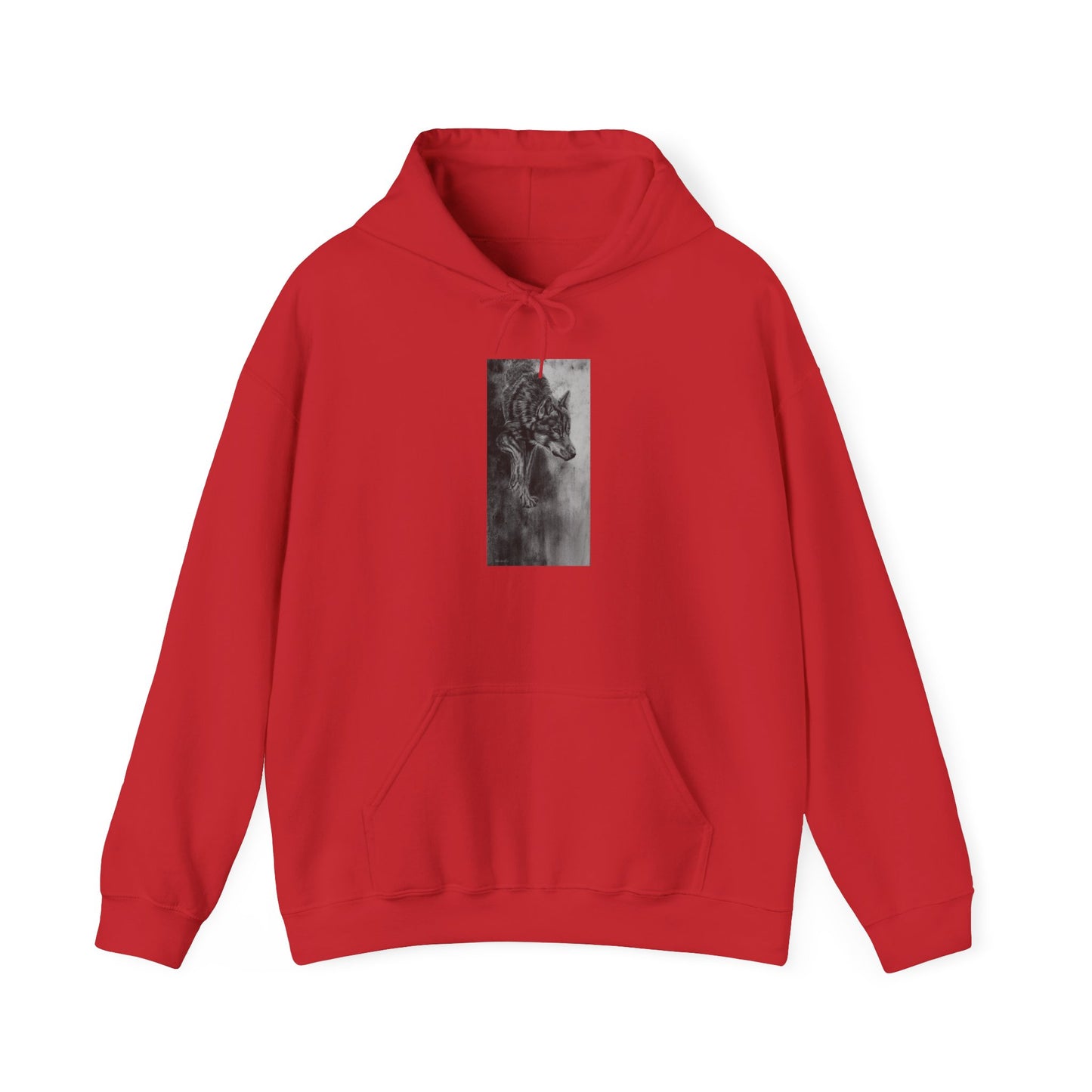 Specter, Wolf Unisex Hooded Sweatshirt