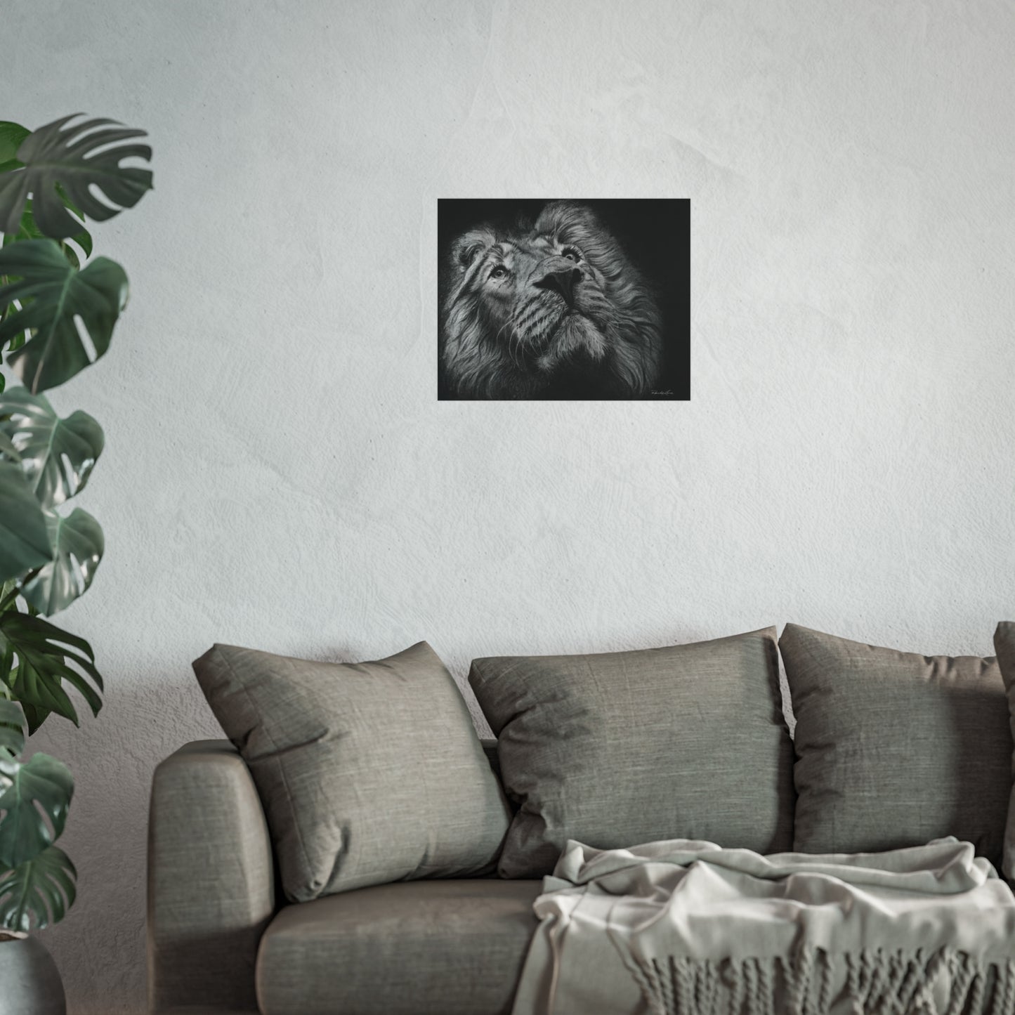 Renown, Majestic Lion Fine Art Print