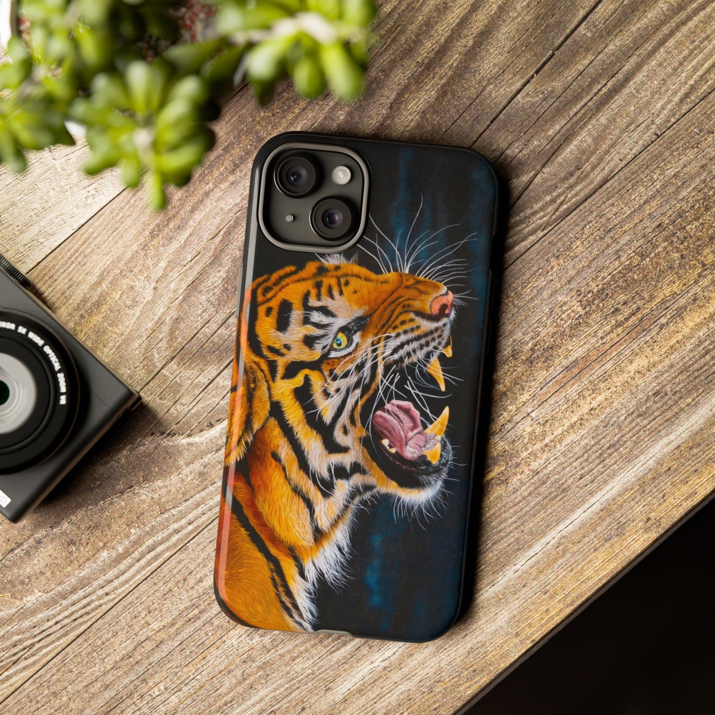 Beautifully Bold, Roaring Tiger Phone Case