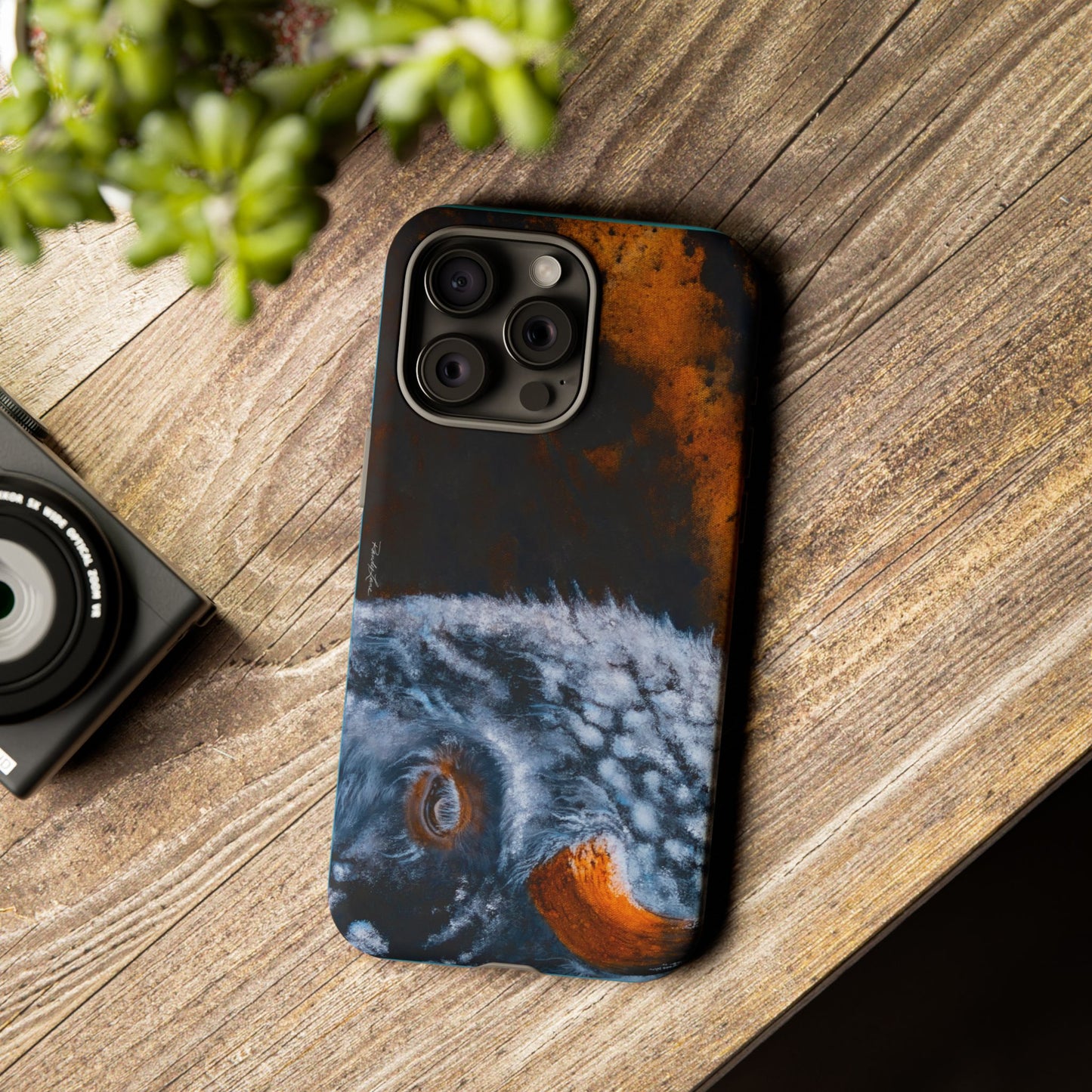 Storm Bison, Artistic Phone Case