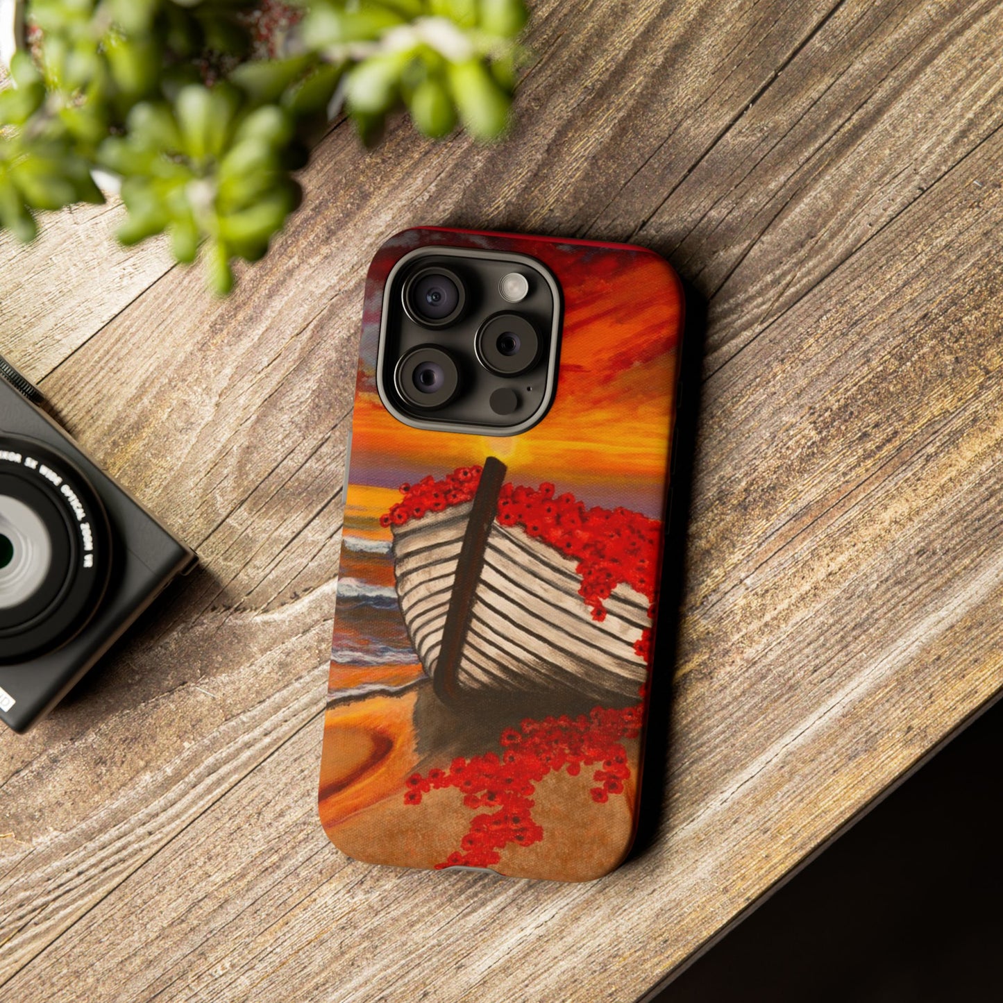 Grace Garden, Phone Case with Boat Design, Tough Cases