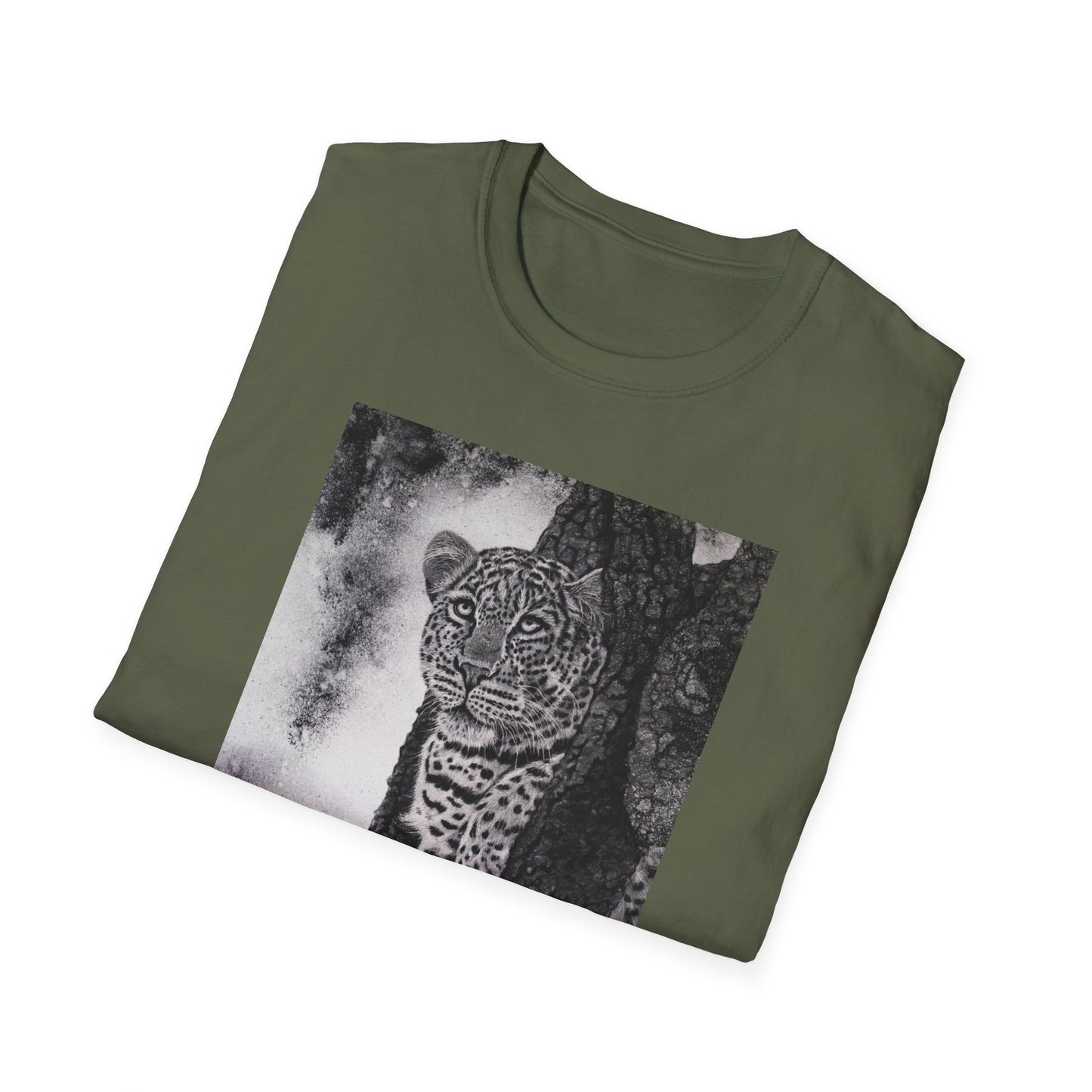 Tree Hugger, Leopard Unisex T-Shirt