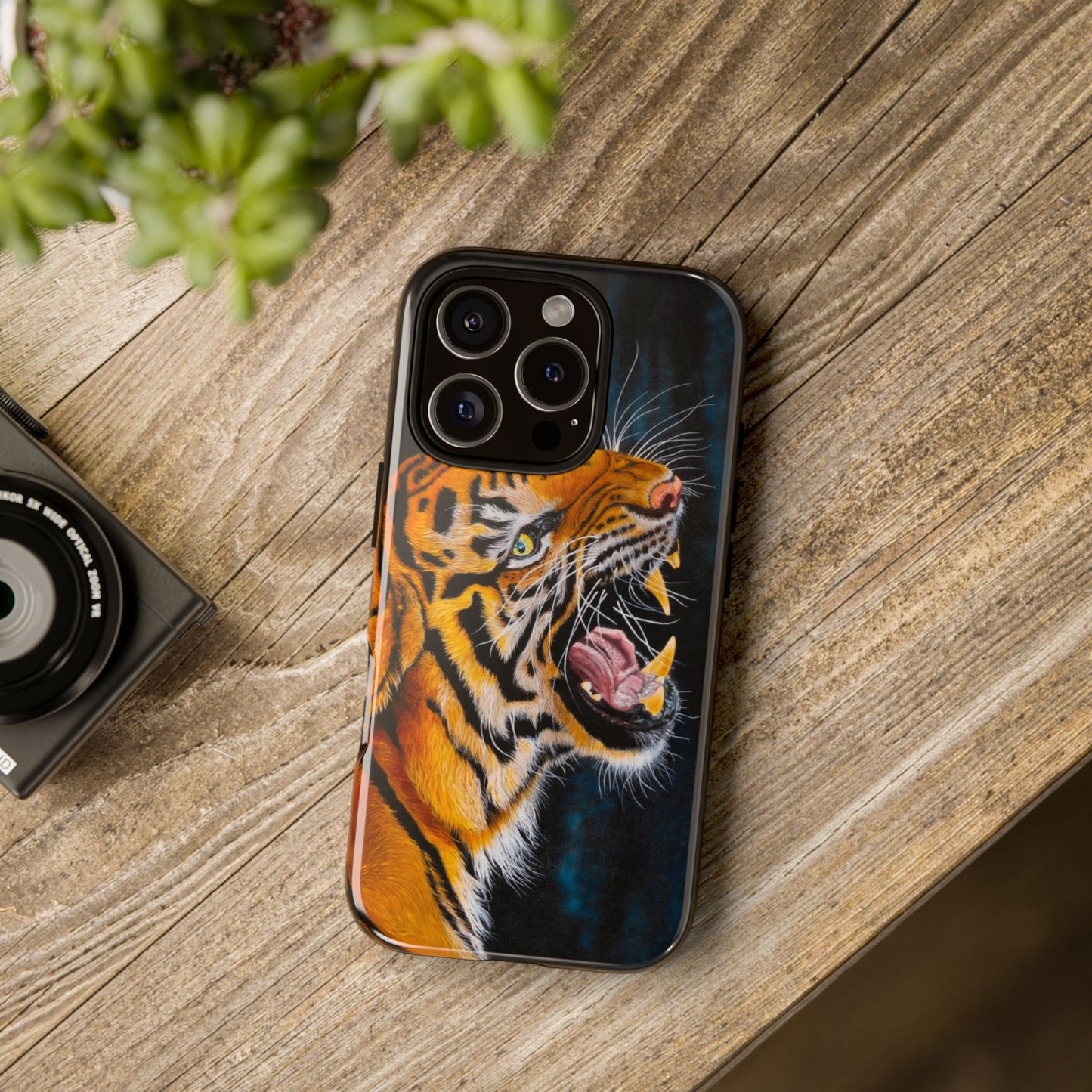 Beautifully Bold, Roaring Tiger Phone Case