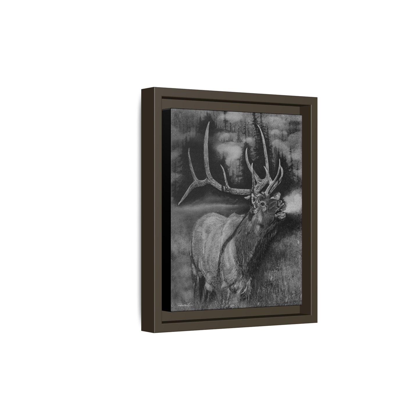Mountain Music, Framed Elk Print
