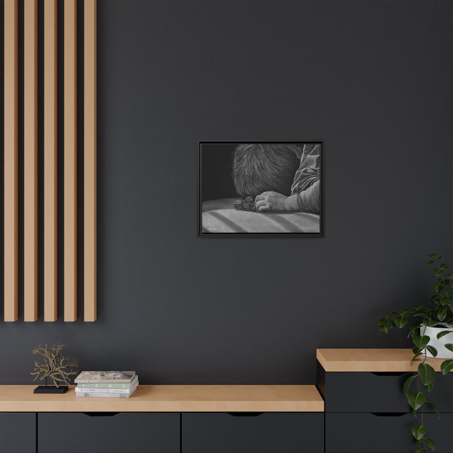 The Gift, Framed Fine Art Print