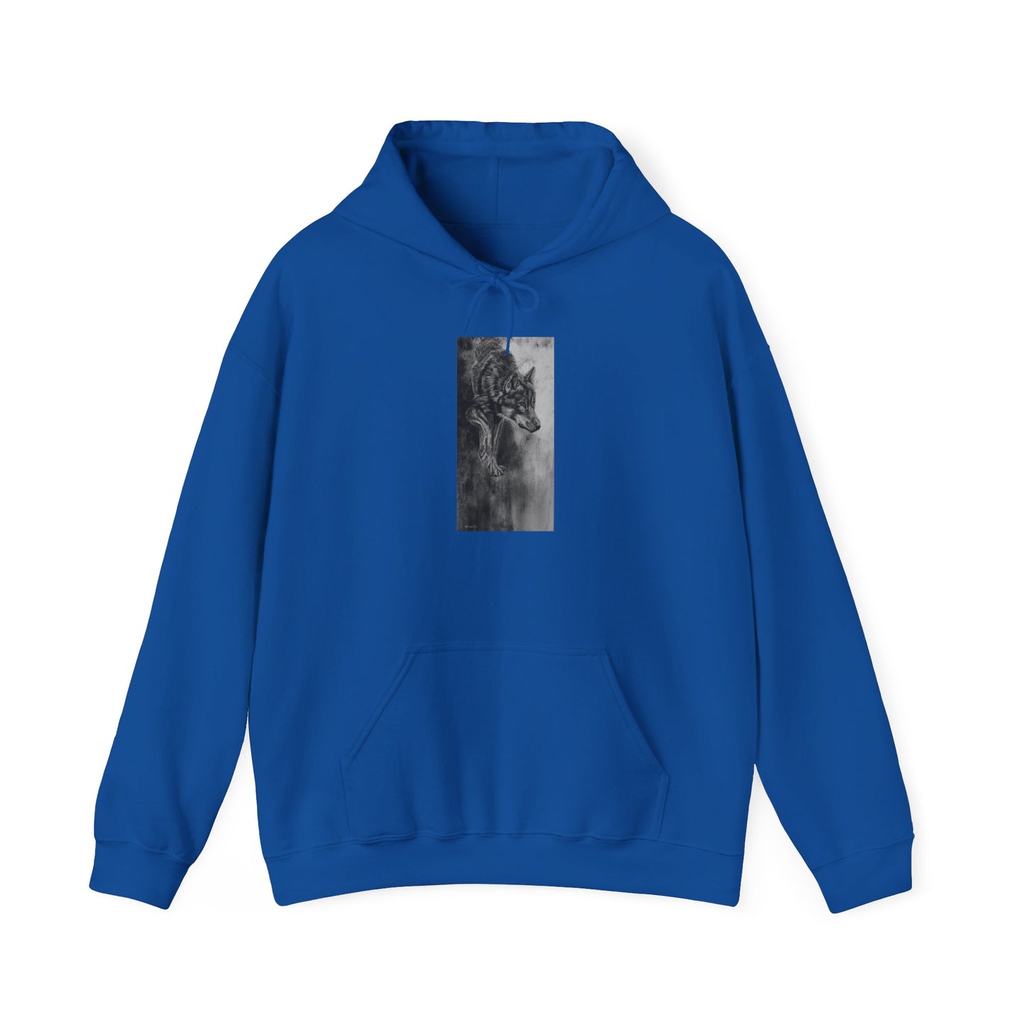 Specter, Wolf Unisex Hooded Sweatshirt
