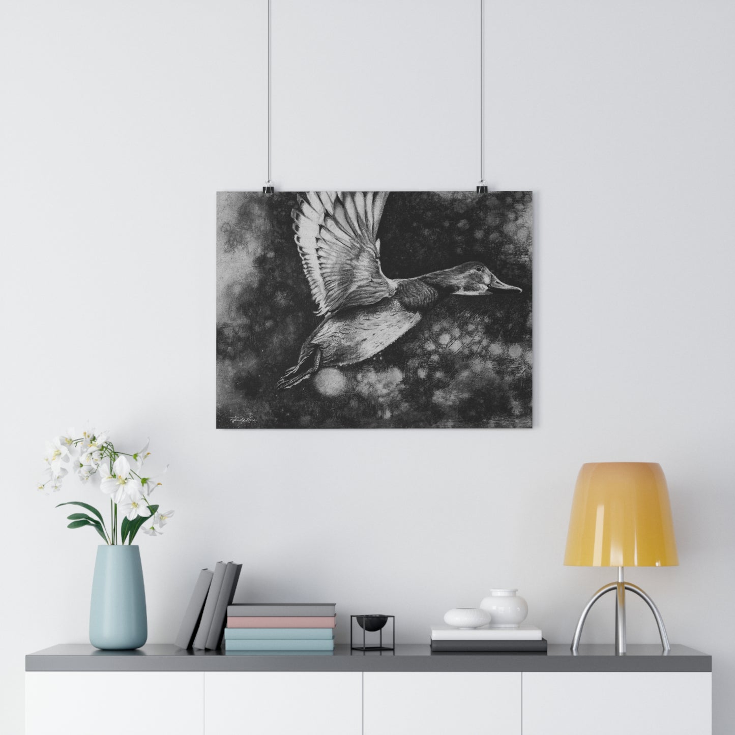 Flare, Duck Giclée Art Print