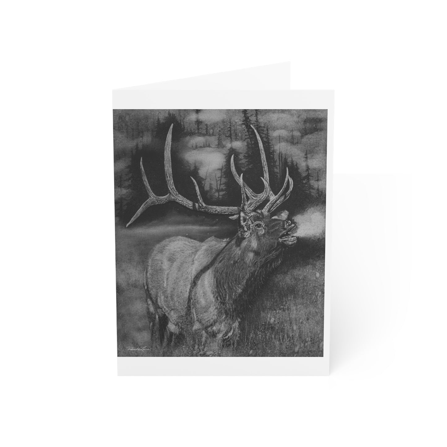 Mountain Music, Elk Greeting Cards