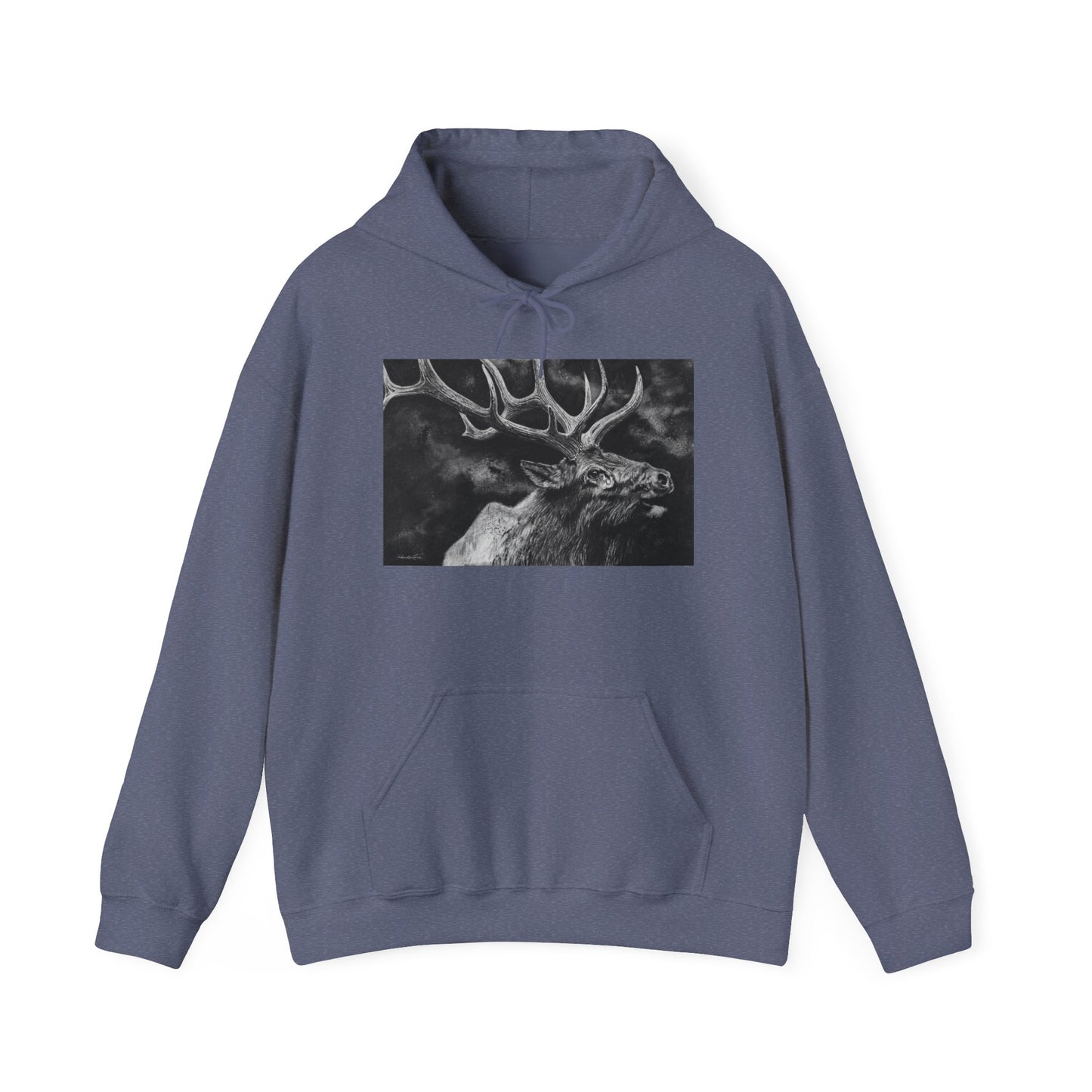 Gladiator, Elk Hooded Unisex Sweatshirt