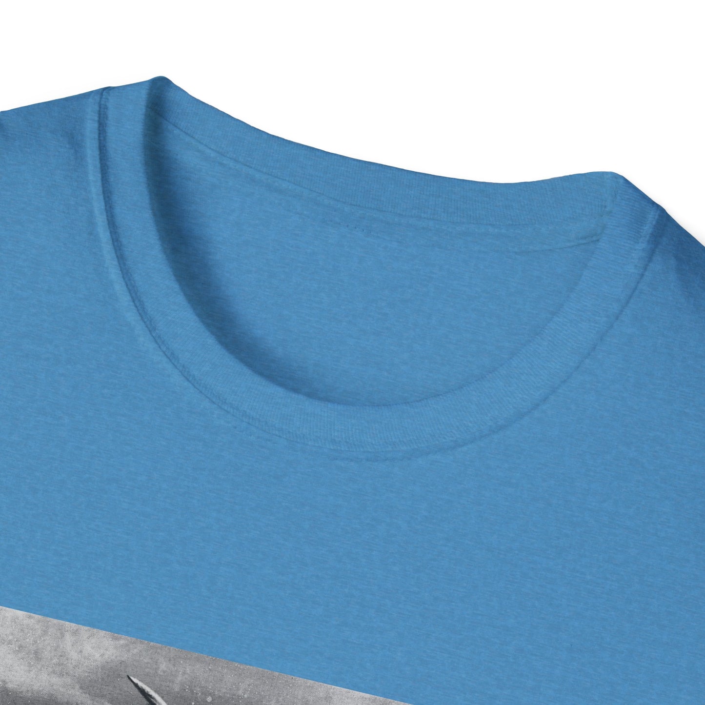 Highland Love, Highland Cow Print Unisex Softstyle T-Shirt