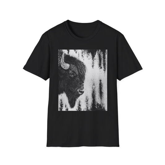 Pride, Bison Graphic Tee, Unisex Softstyle T-Shirt