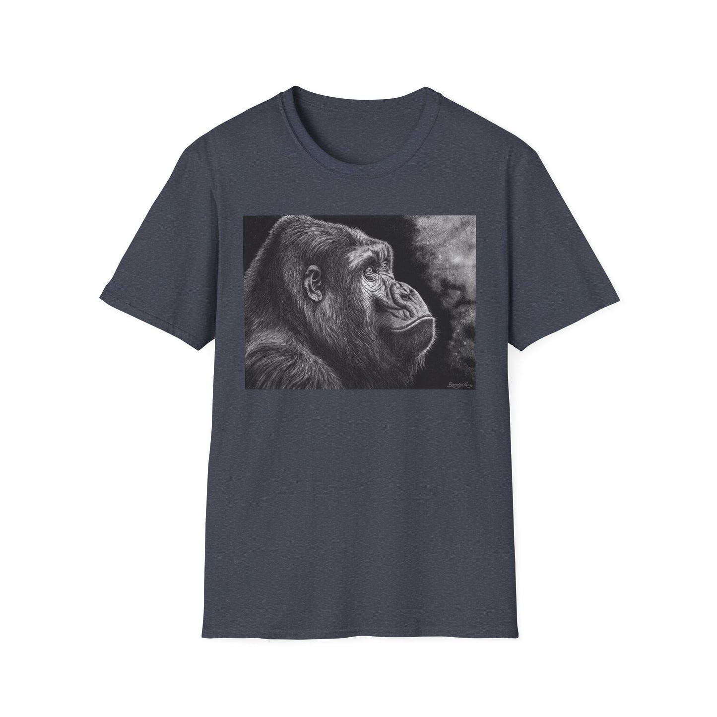 Gorilla Art T-Shirt, Unisex Tee