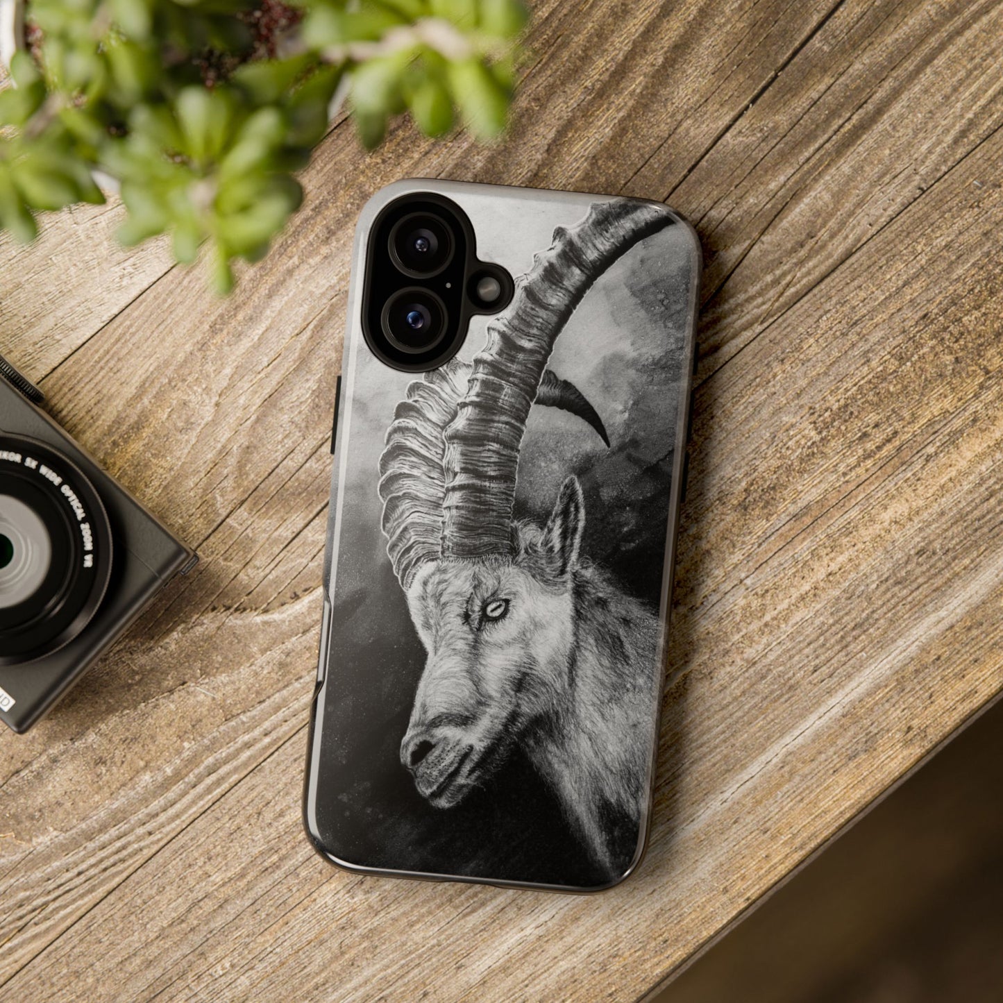 Apex, Alpine Mountain Goat, Tough Phone Case