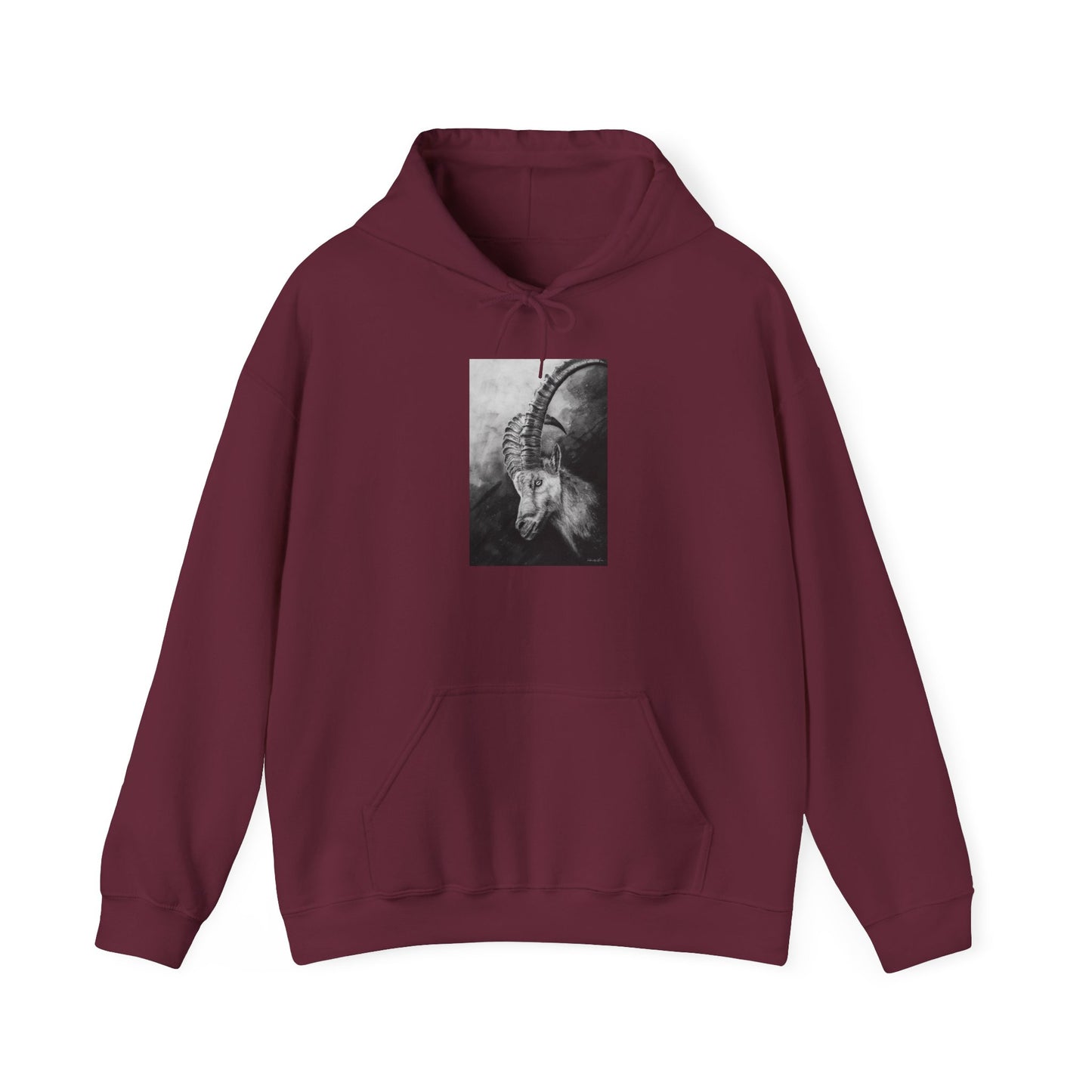 Apex, Alpine Goat Graphic Unisex Hoodie