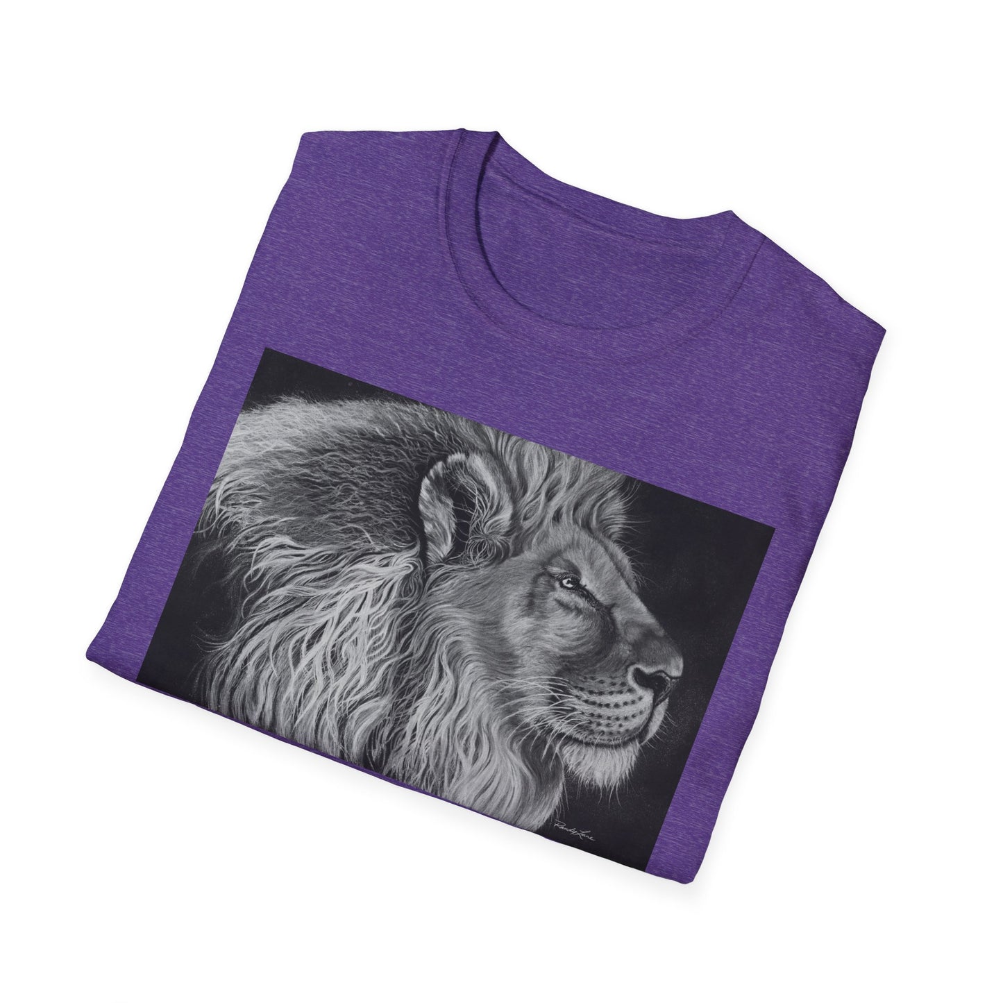 King of Cool, Lion Graphic Tee - Unisex Softstyle T-Shirt