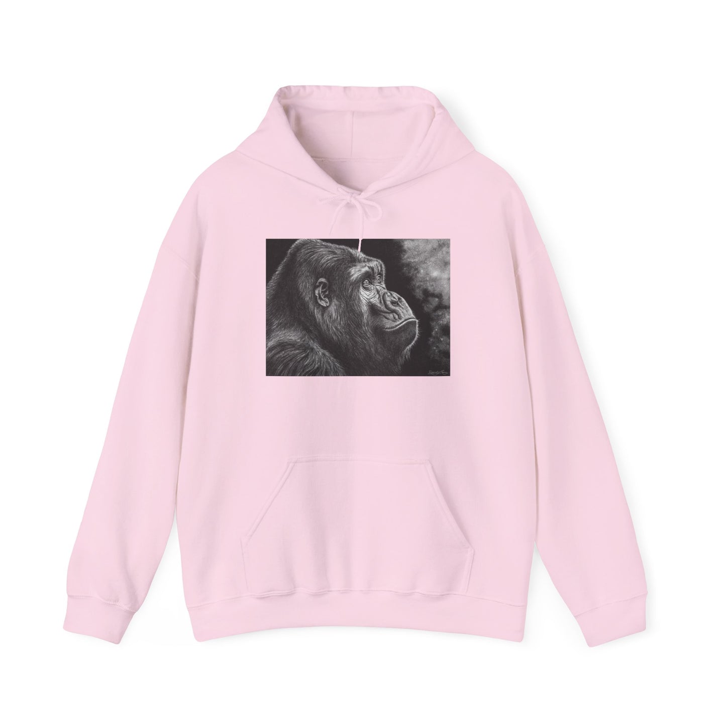 Gorilla Portrait Unisex Hoodie