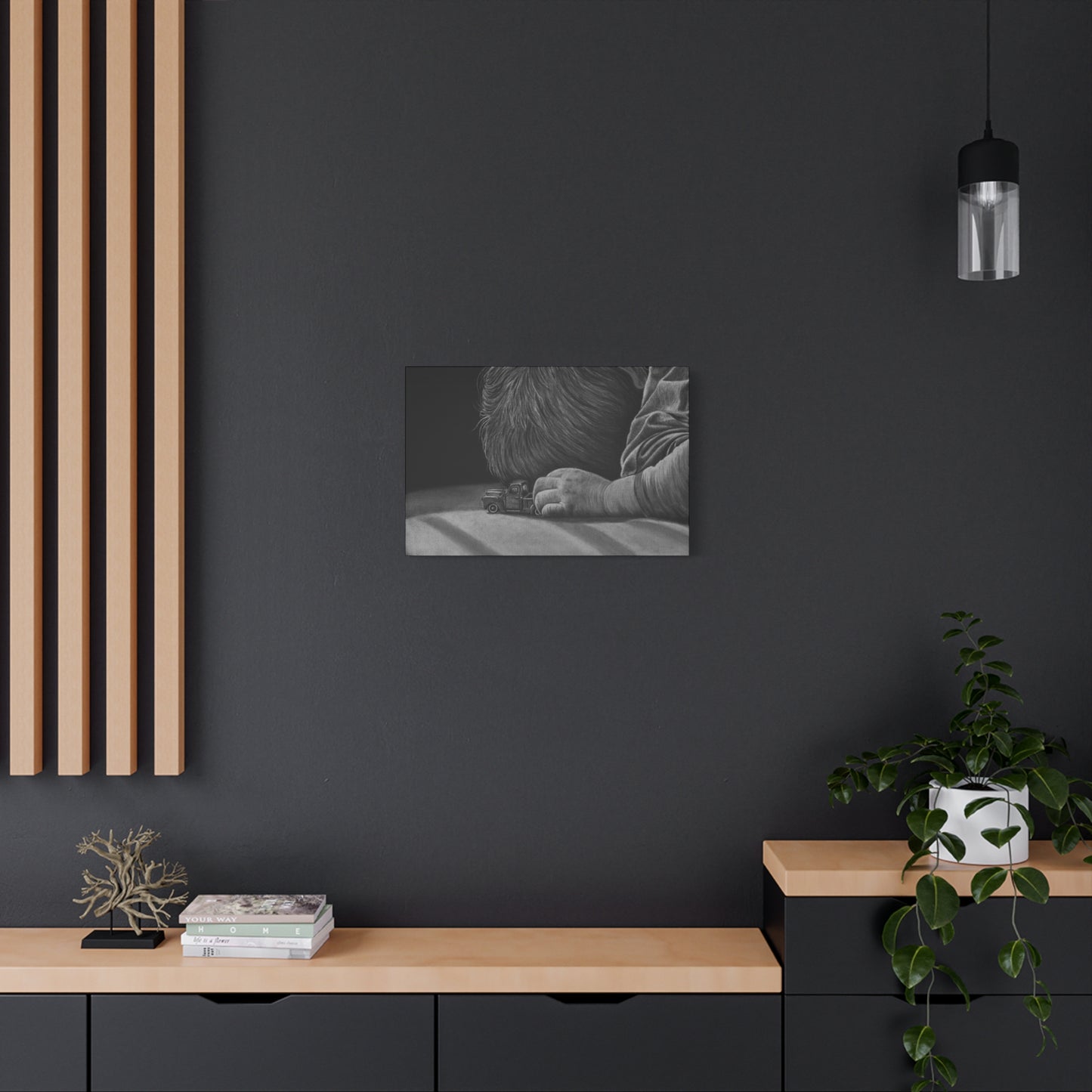 The Gift,  Stretched Fine Art Print Canvas