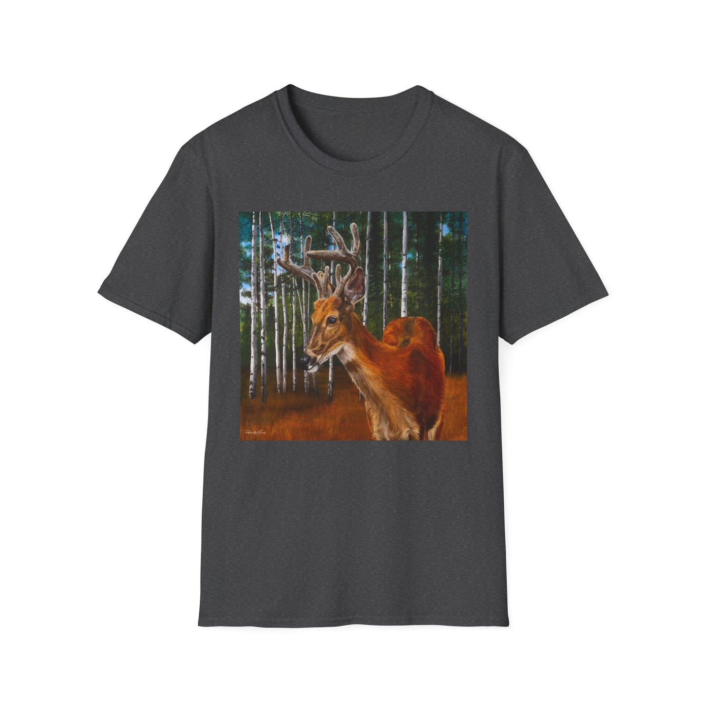 Velvet Crush, Deer Unisex Softstyle T-Shirt