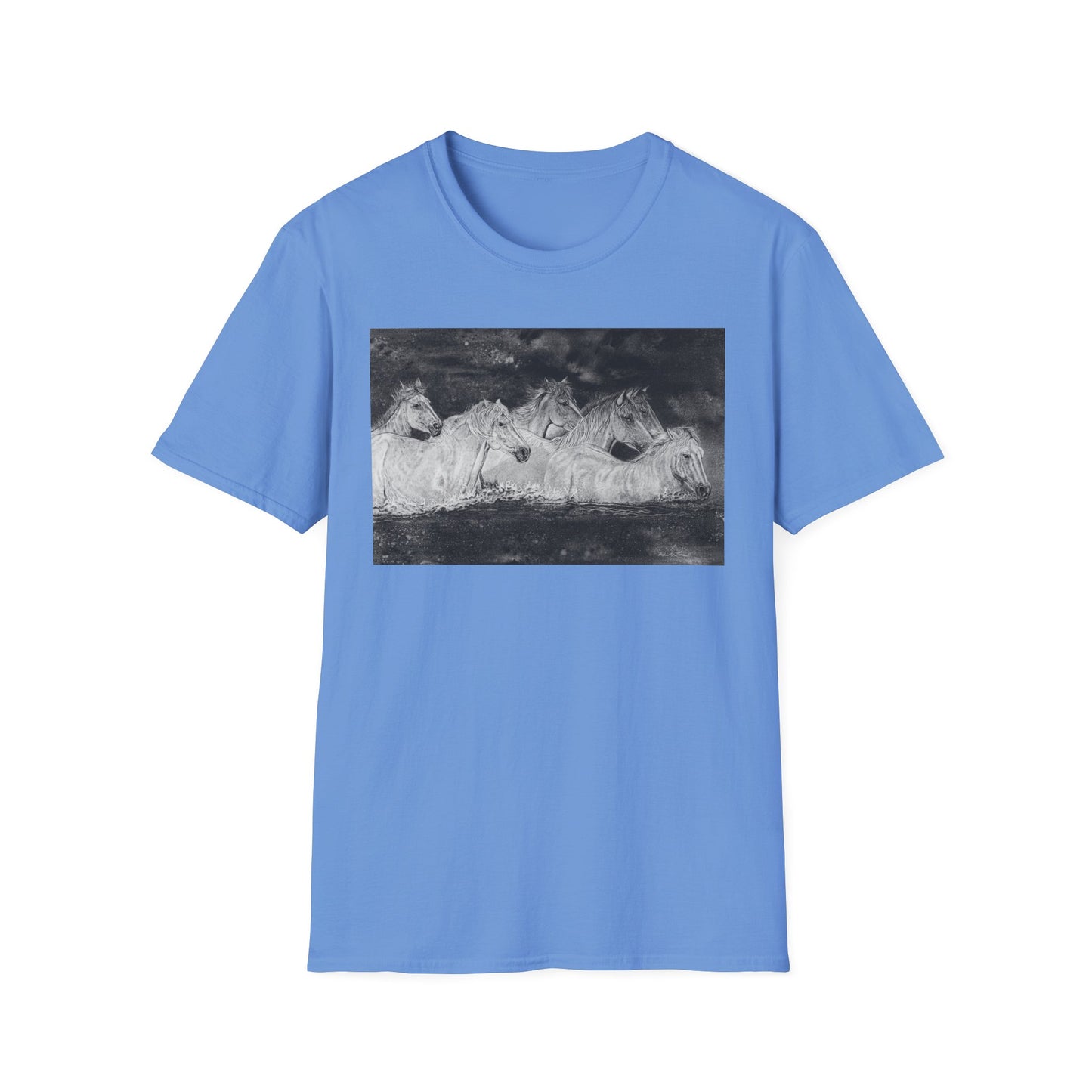 Night Swim, Horse Unisex Tee,