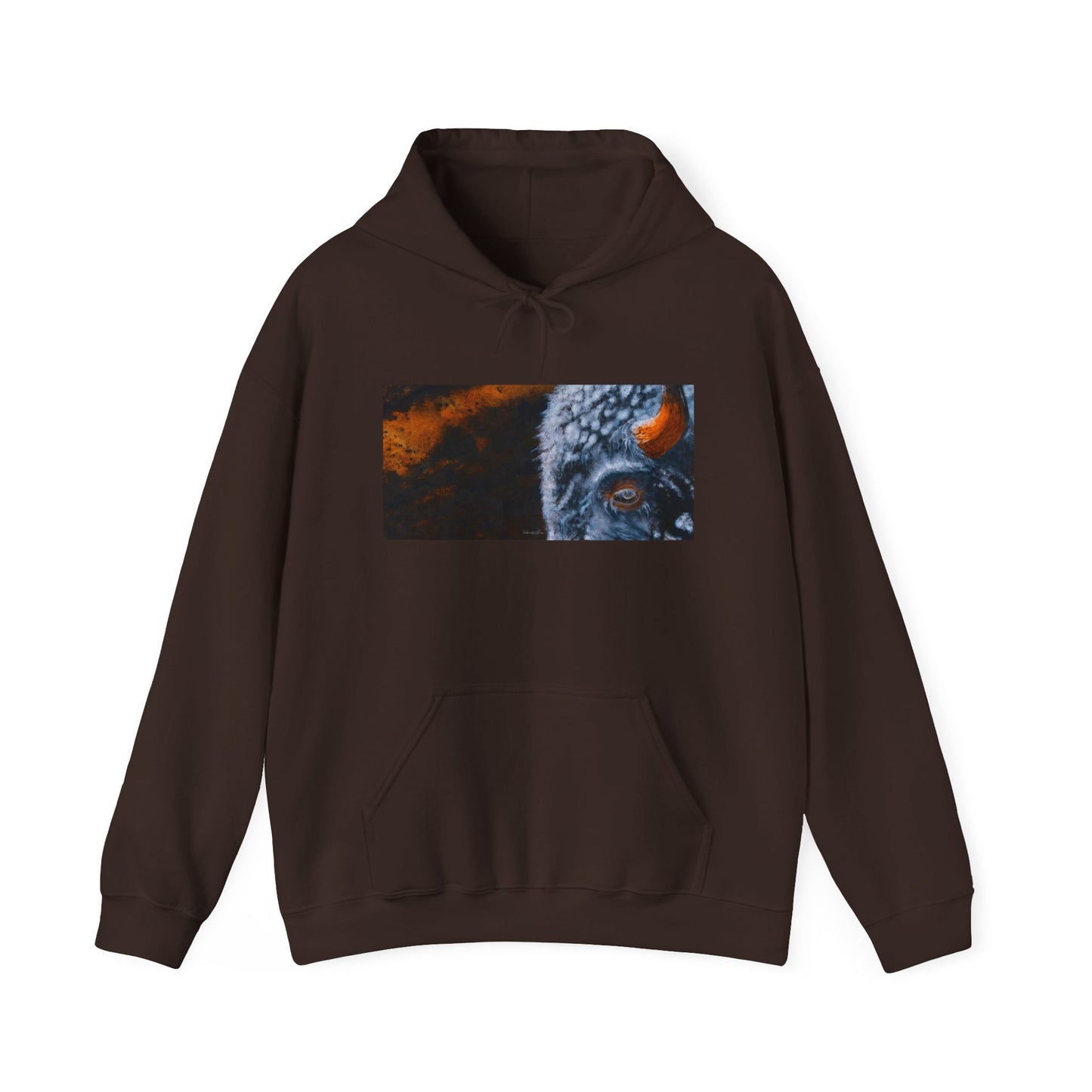 Storm Bison, Unisex Hoodie