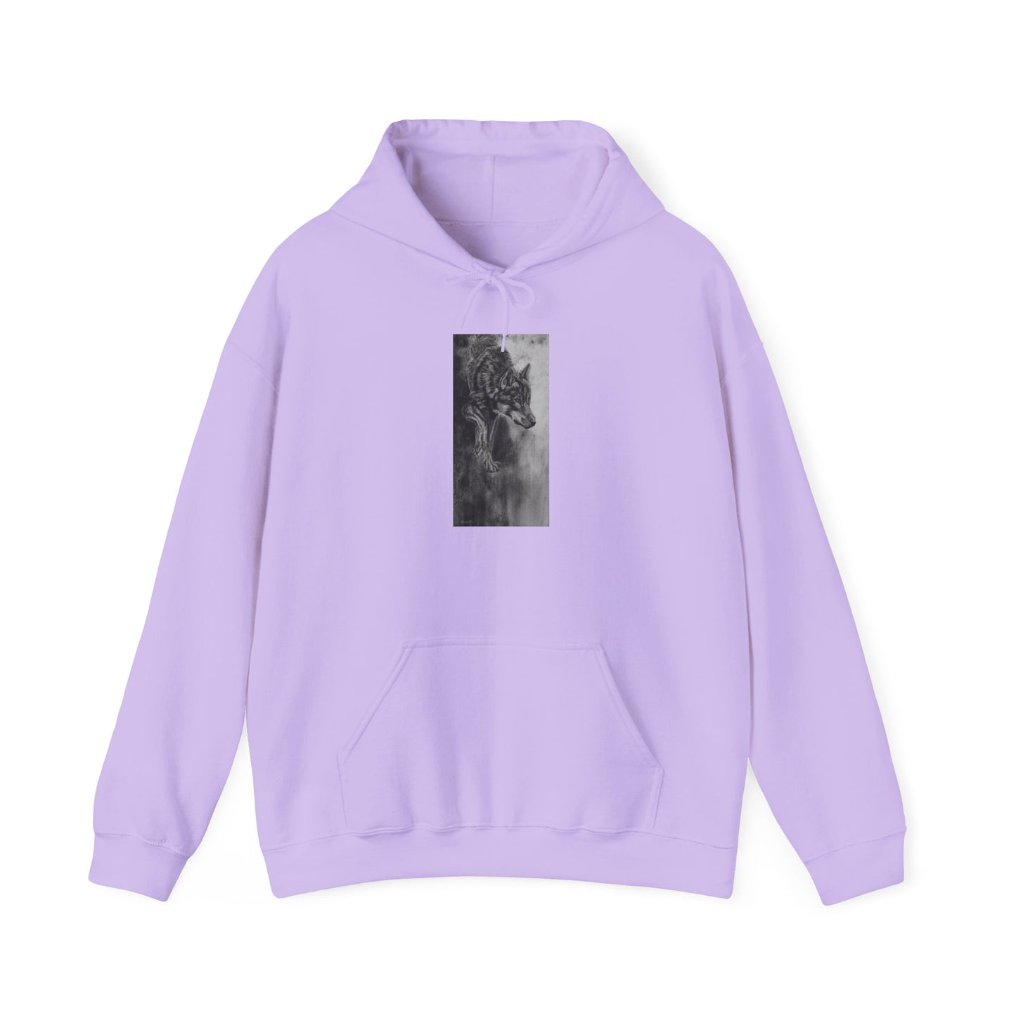 Grace in the Grassland, Giraffe Unisex Heavy Blend Hooded Sweatshirt