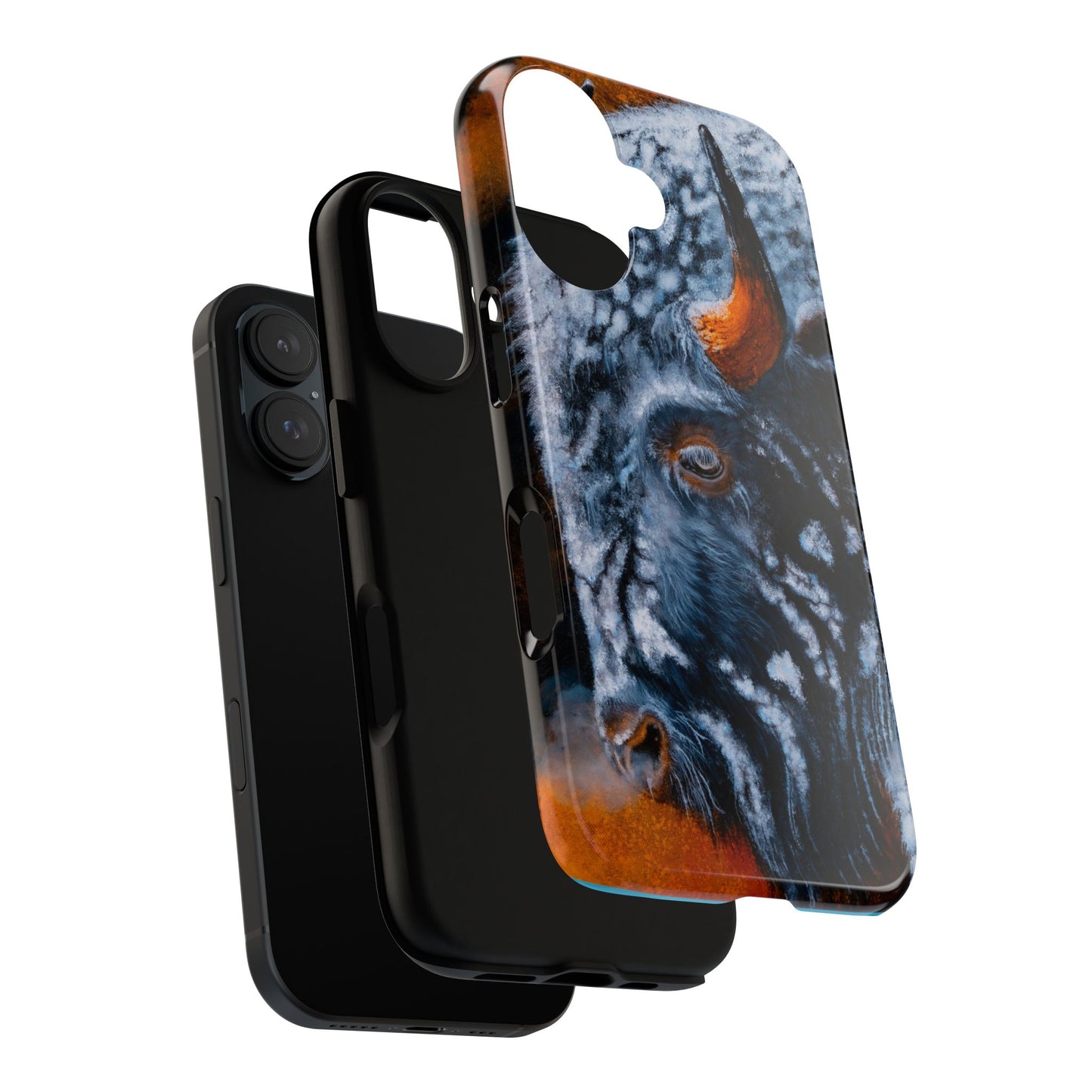 Storm Bison, Phone Case