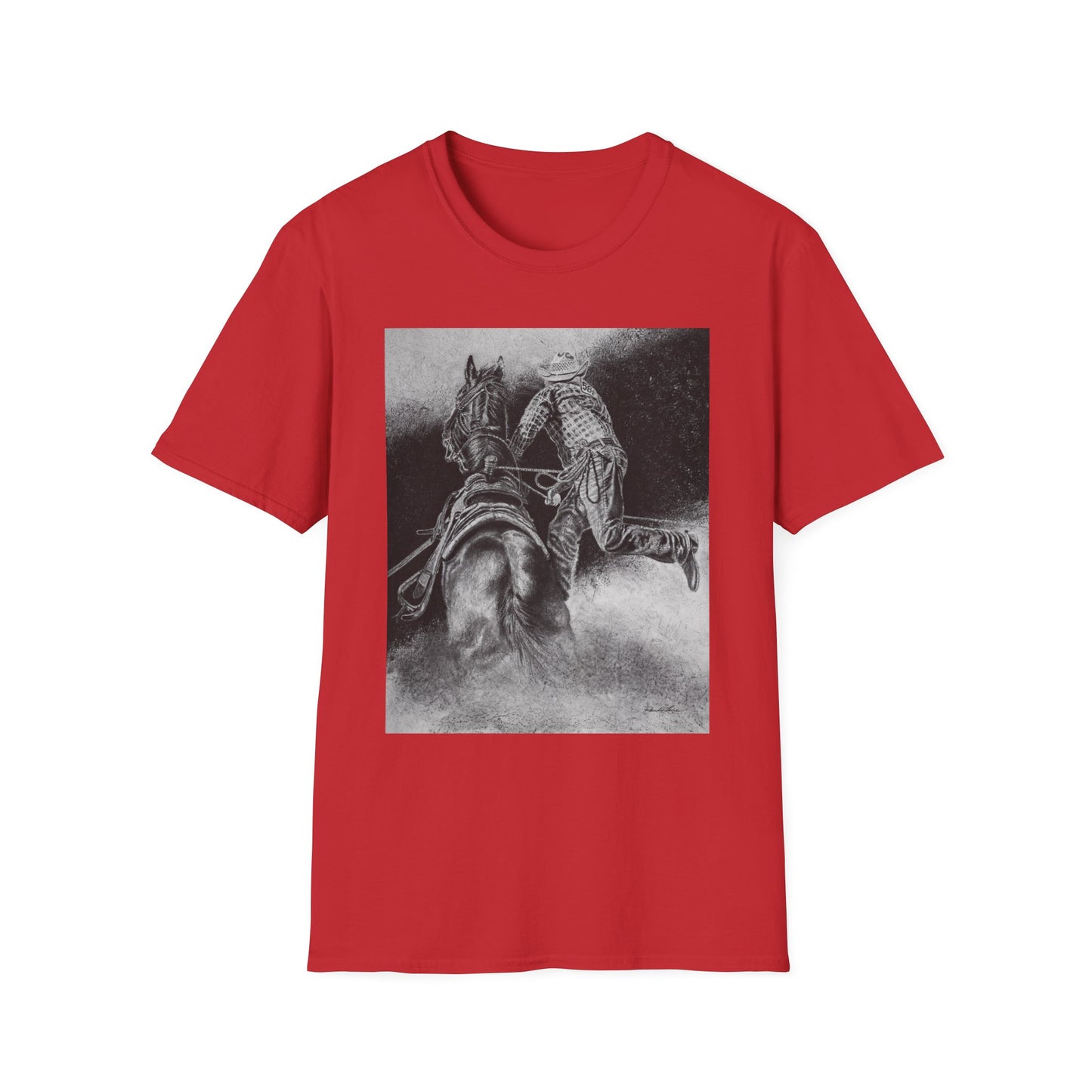The Dismount. Steer Roper Unisex Softstyle T-Shirt