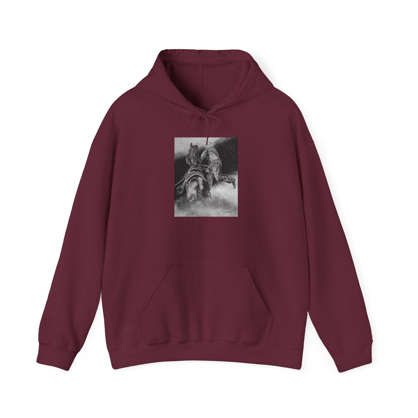 The Dismount. Steer Roper Unisex Hooded Sweatshirt