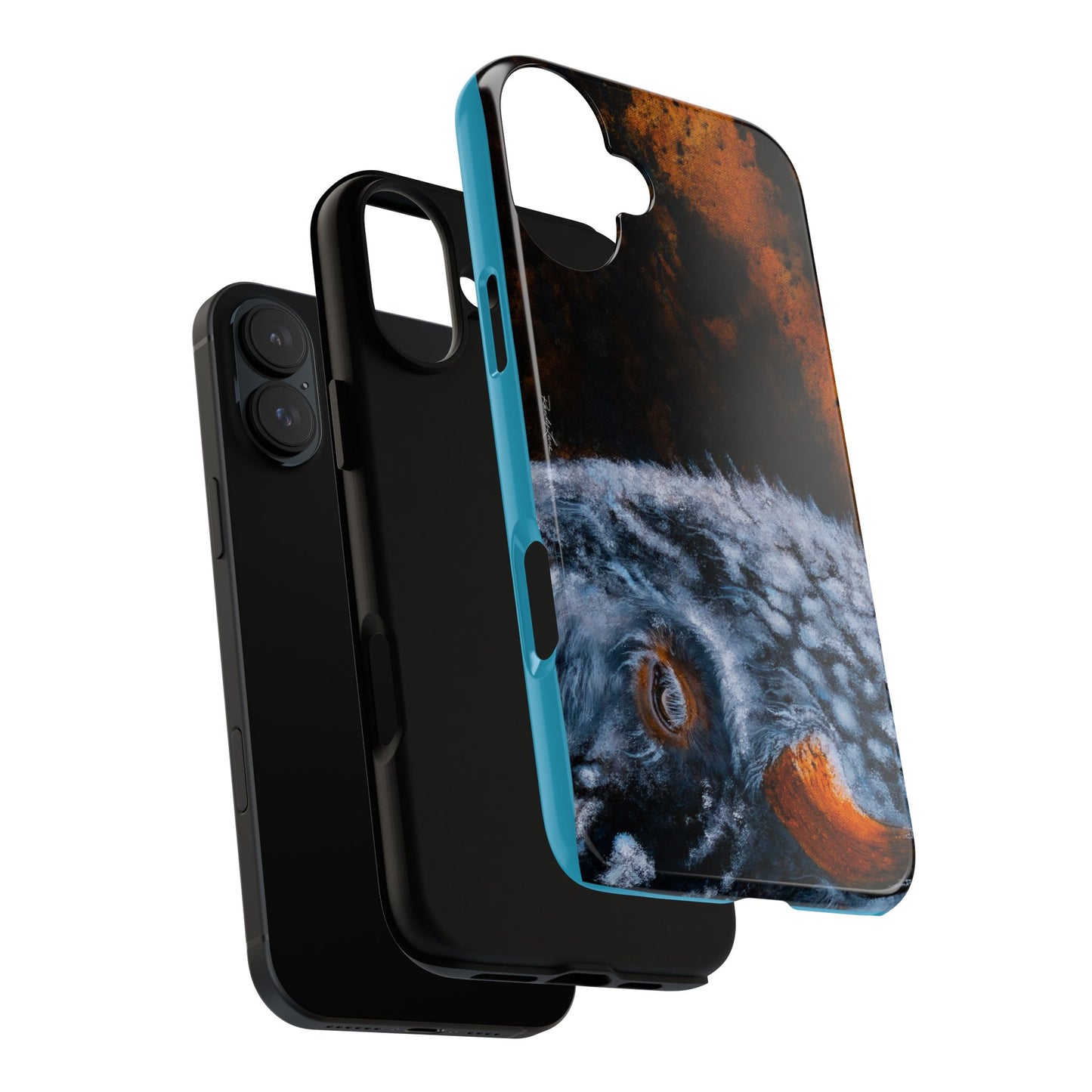Storm Bison, Artistic Phone Case