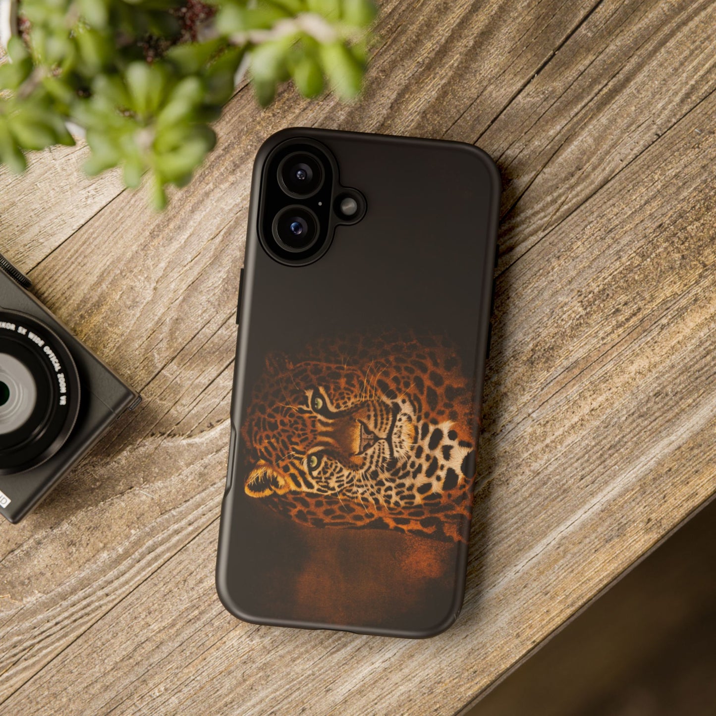 Shadow Hunter, Leopard Print Phone Case | Tough Cases