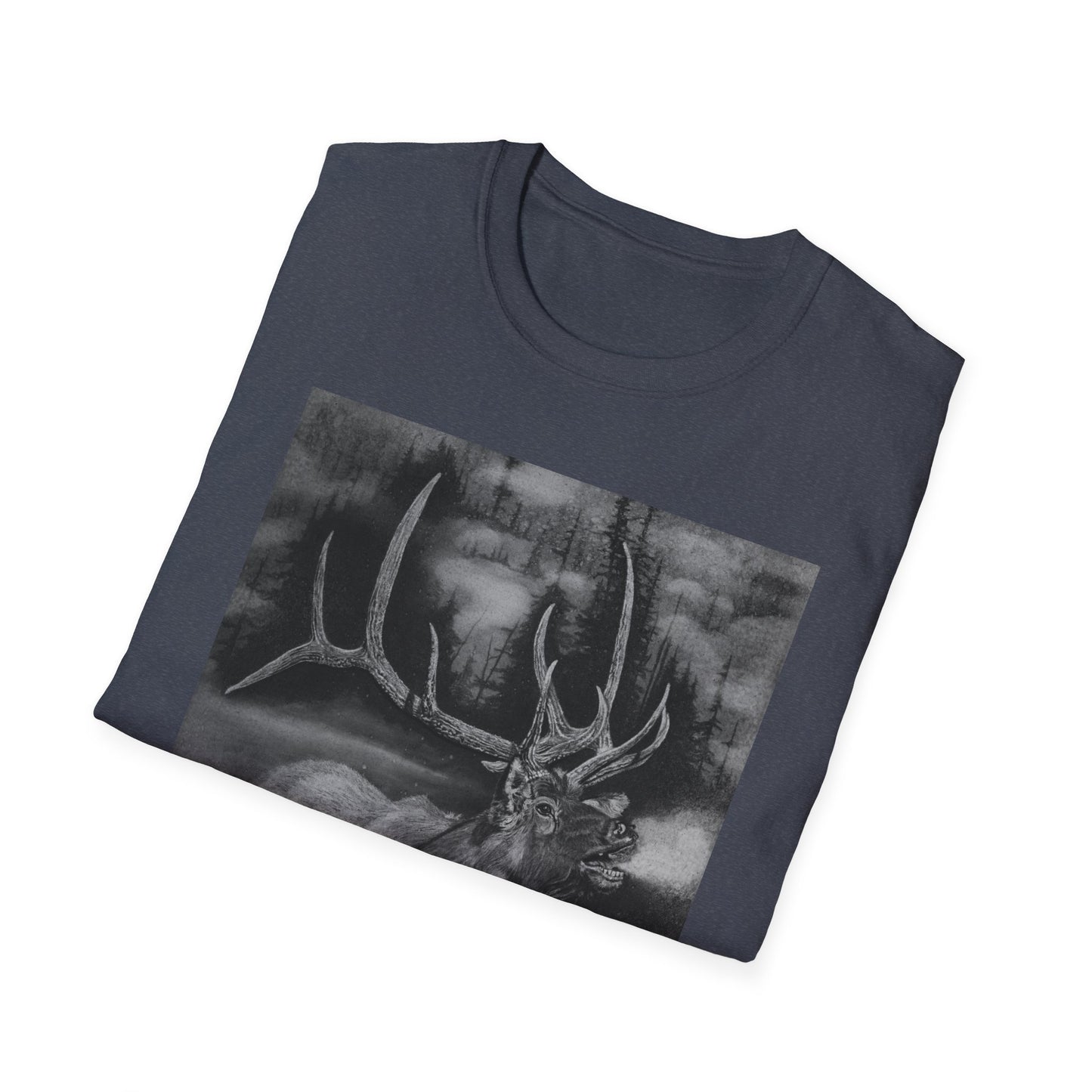 Mountain Music, Elk Unisex Soft T-Shirt