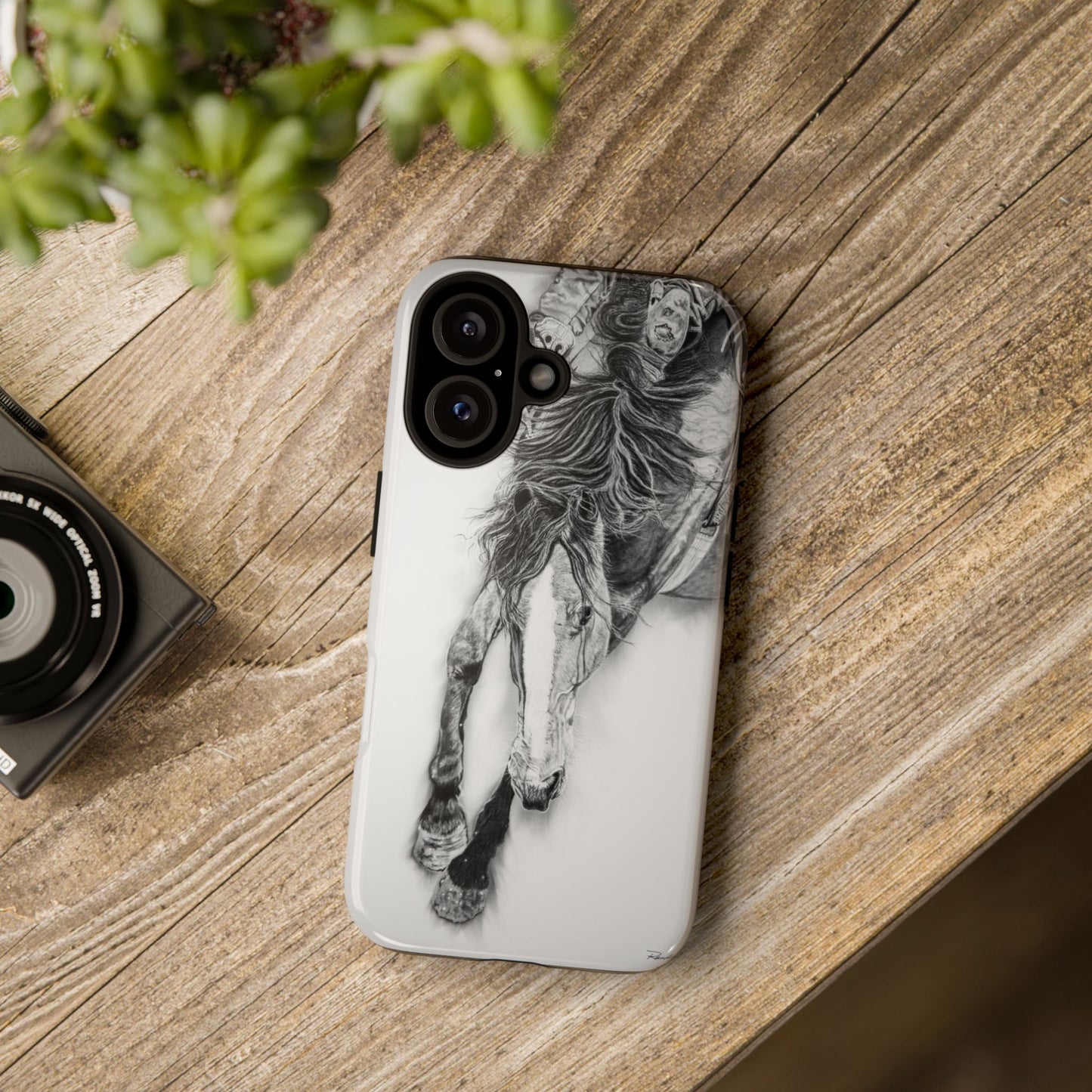Crazy 8. Rodeo Art Phone Case