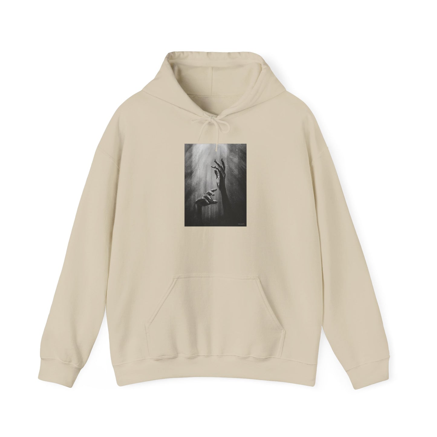Divine Dance. Artistic Unisex Hooded Sweatshirt
