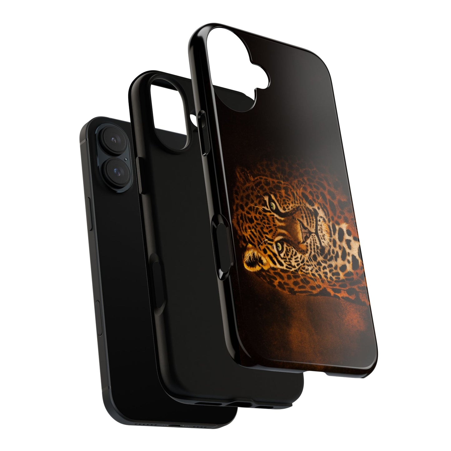 Shadow Hunter, Leopard Print Phone Case | Tough Cases
