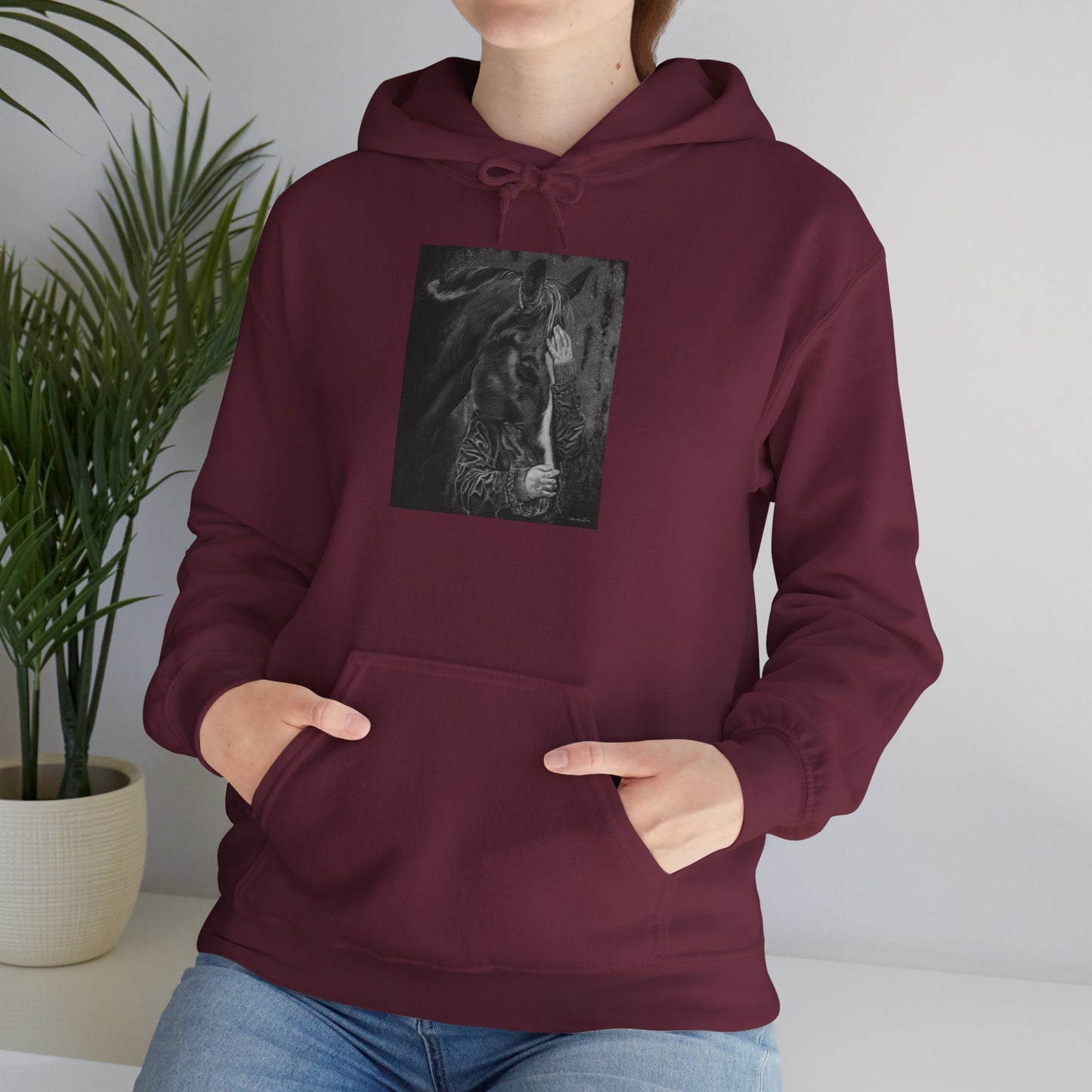 Secrets. Horse Lover's Unisex Hooded Sweatshirt