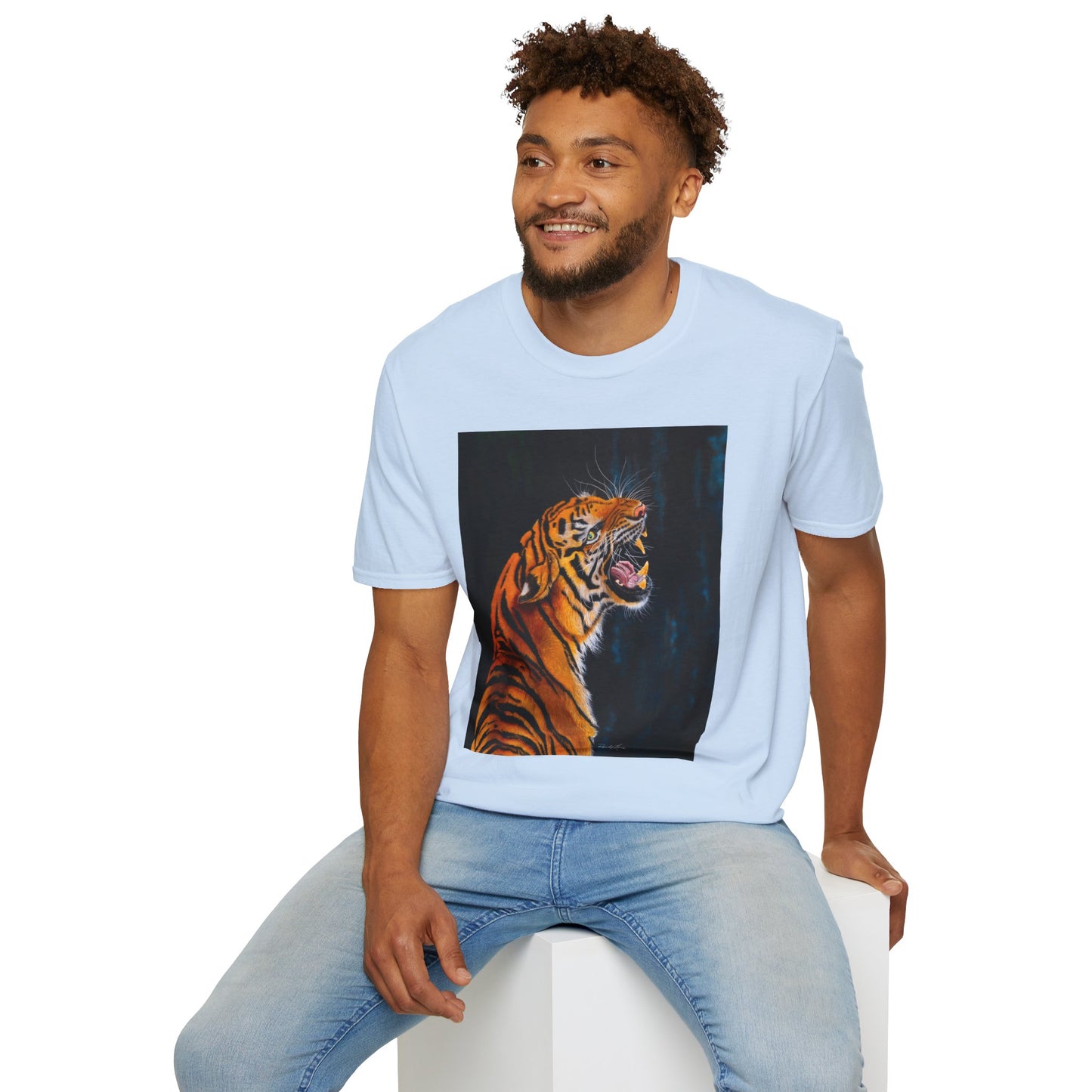 Beautifully Bold, Tiger Roar Unisex Softstyle T-Shirt