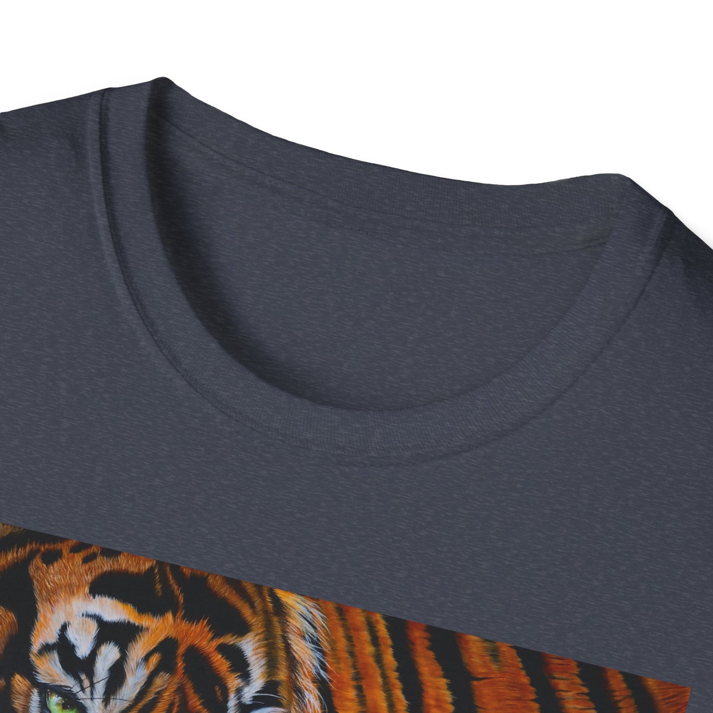 Tiger Stripe, Tiger Graphic T-Shirt, Unisex Softstyle Tee