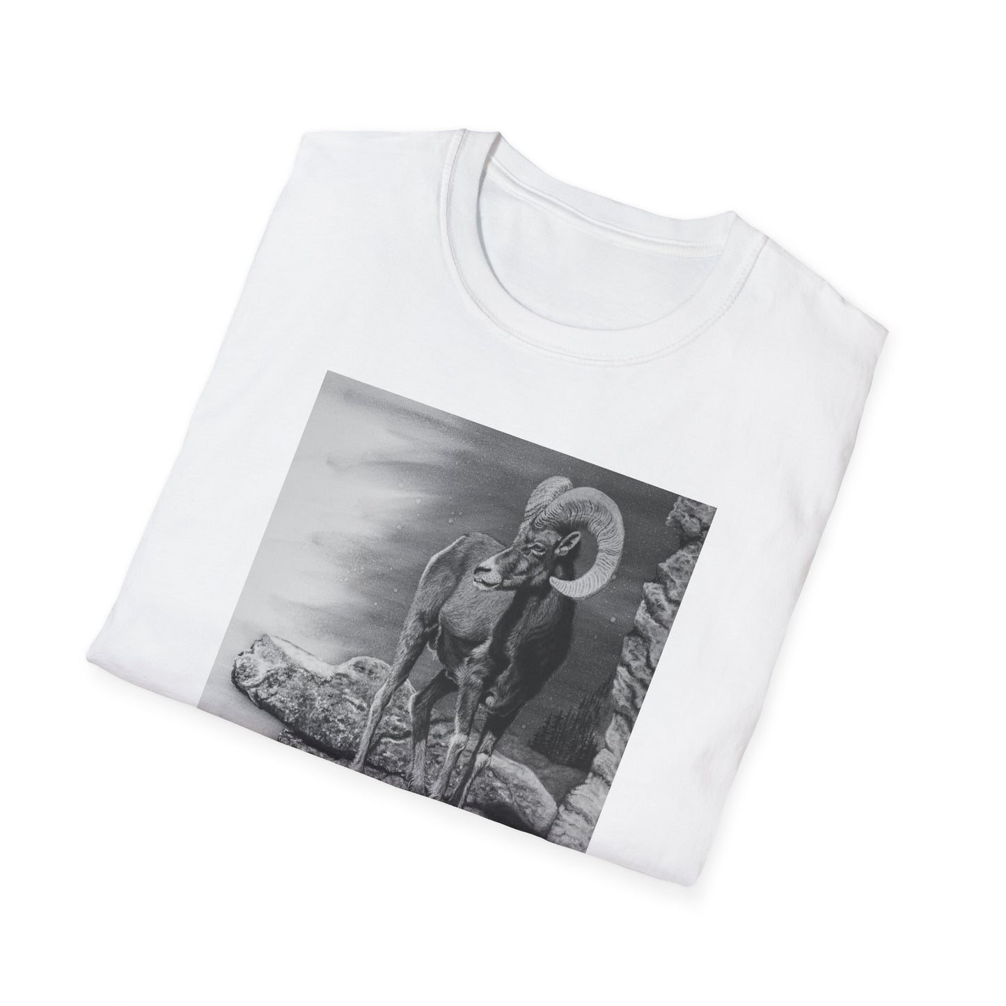 Legendary, Bighorn Sheep Unisex Softstyle Tee