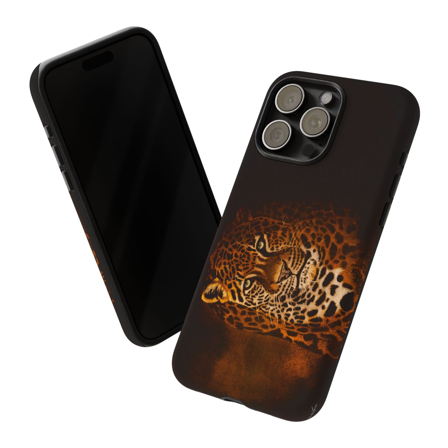 Shadow Hunter, Leopard Print Phone Case | Tough Cases