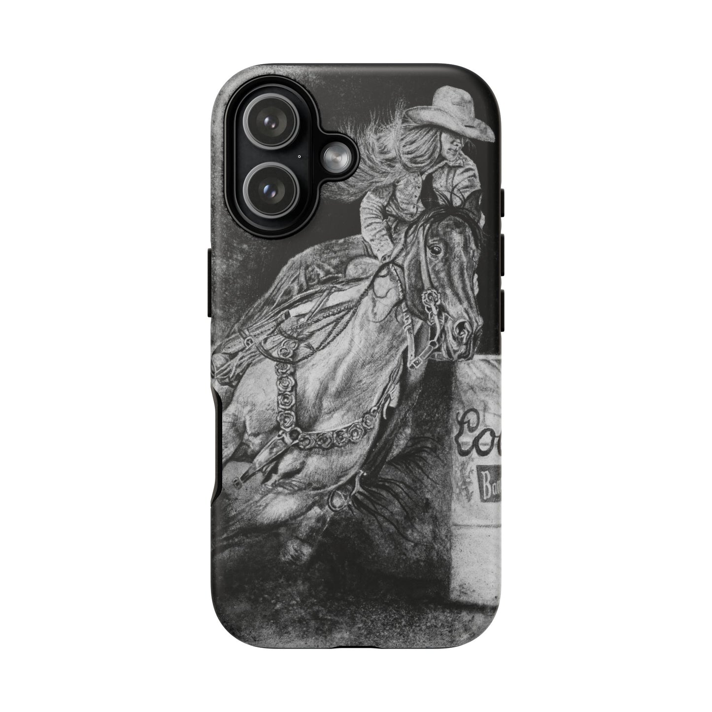 Sophie's Run. Rodeo Barrel Racer Phone Case