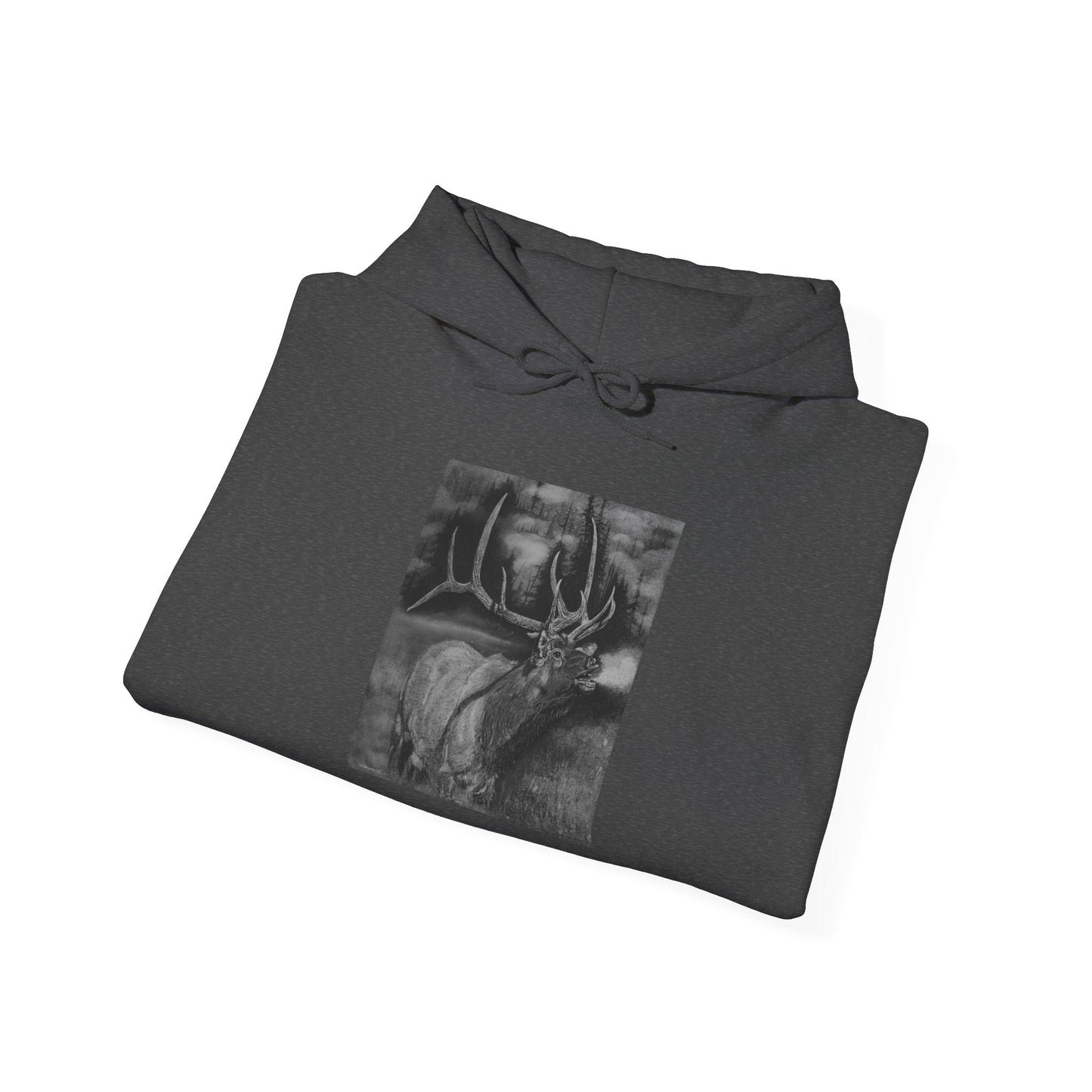 Mountain Music, Elk Unisex Hooded Sweatshirt