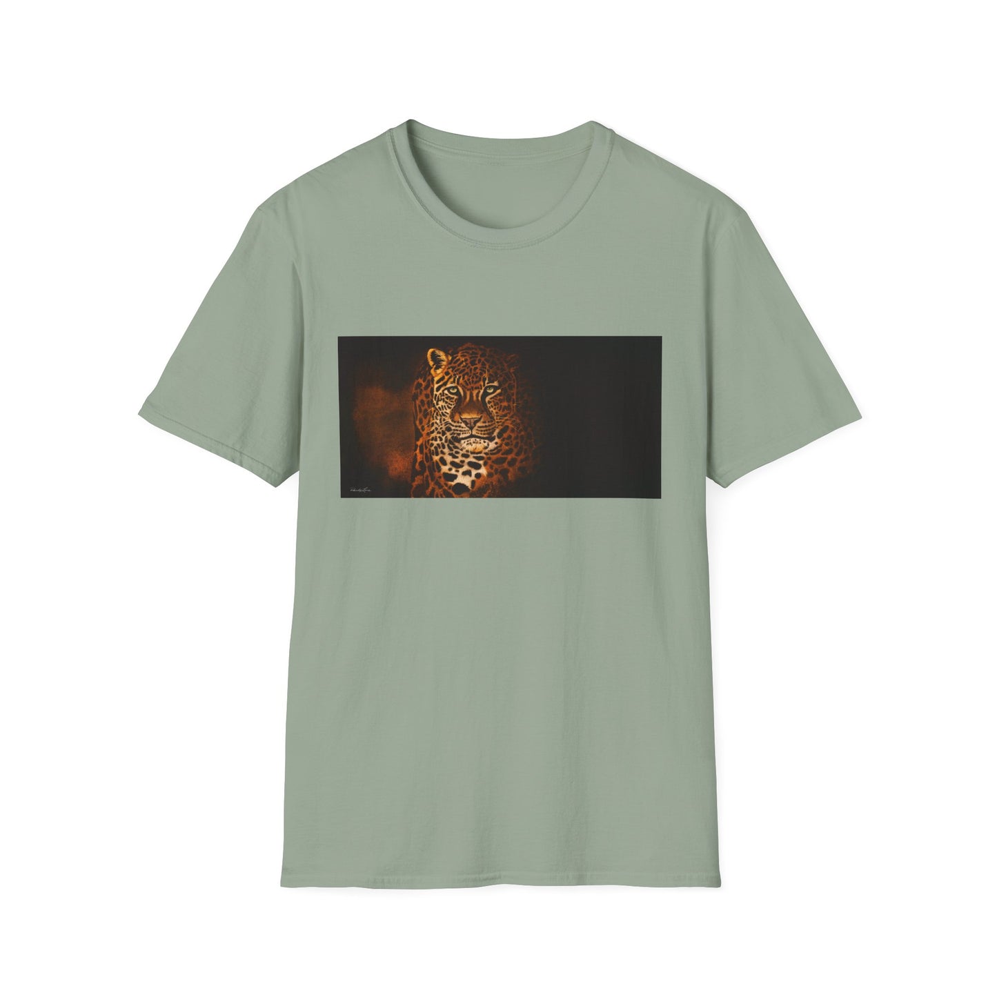 Shadow Hunter, Leopard Unisex Softstyle T-Shirt
